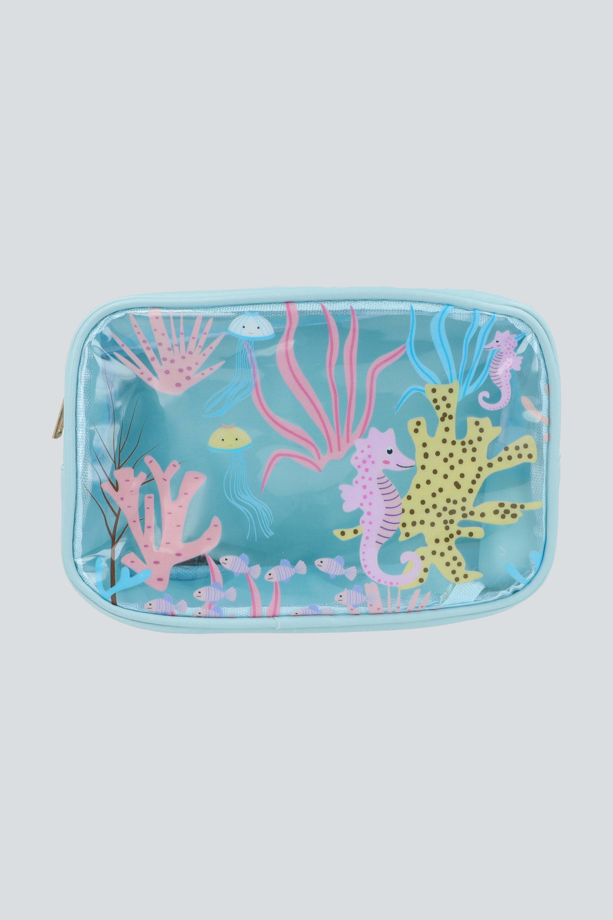Neceser mar corales AZUL PASTEL