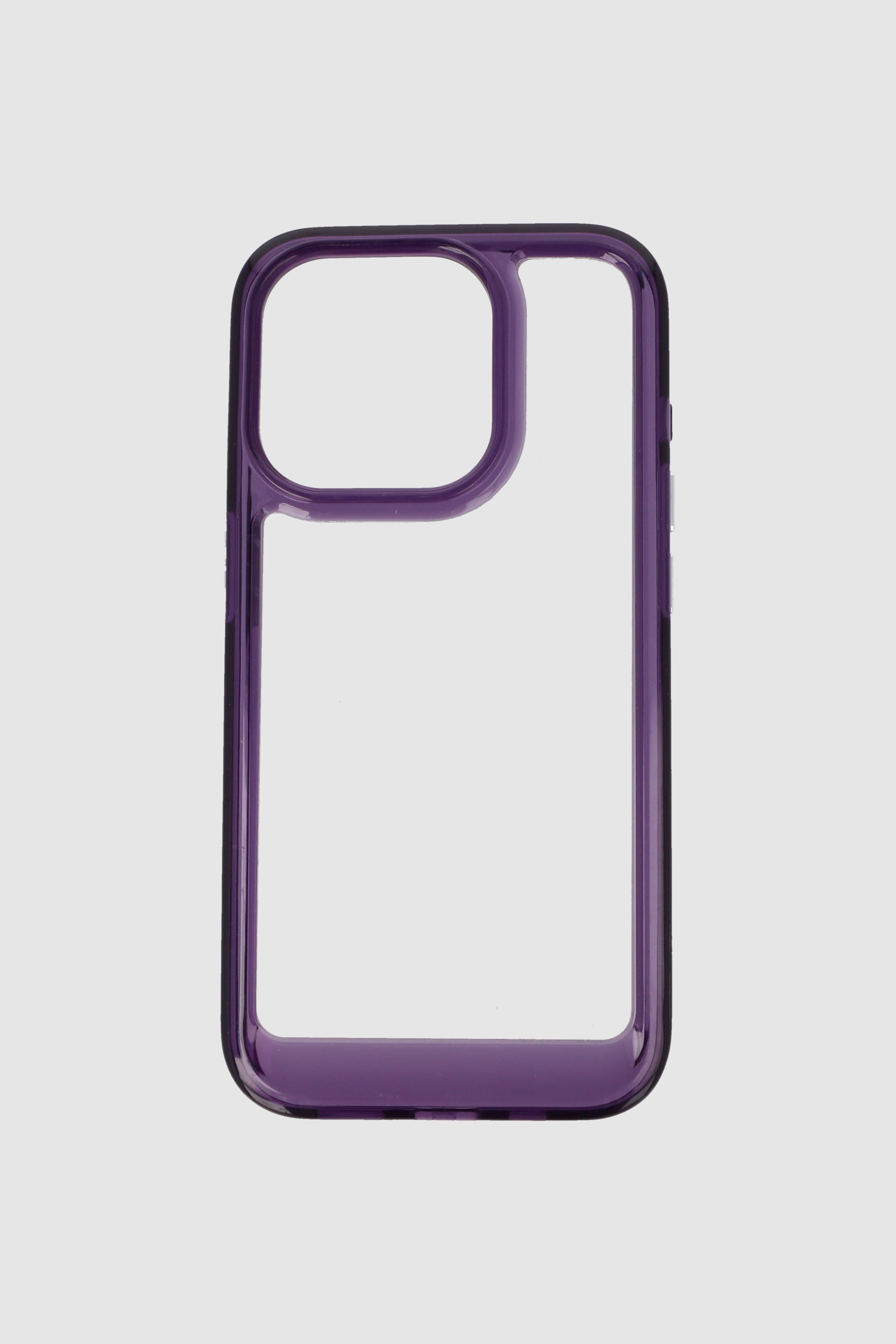 Funda cel iph 15 pro sencilla color MORADO