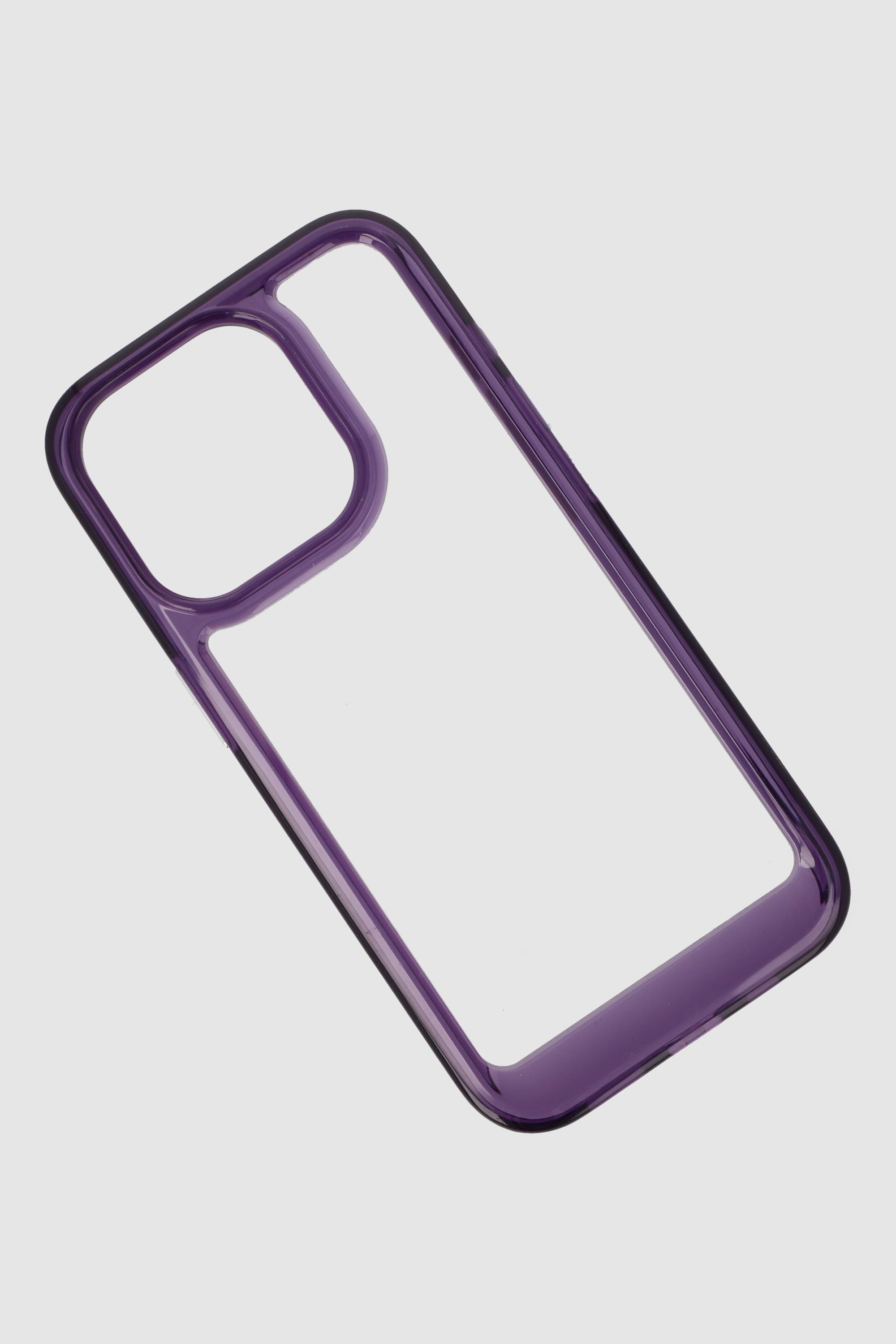 Funda cel iph 15 pro sencilla color MORADO