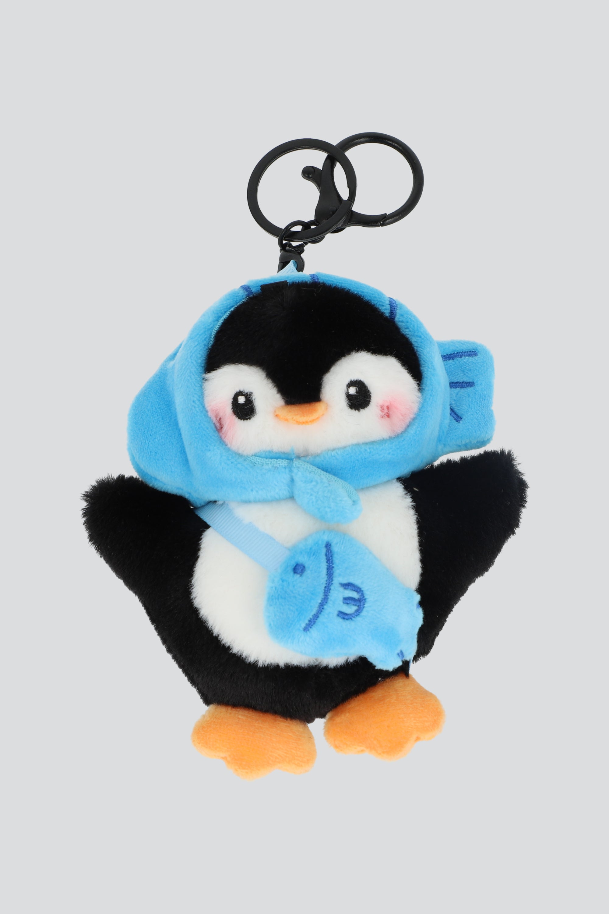 LLAVERO PINGUINO GORRITO AZUL