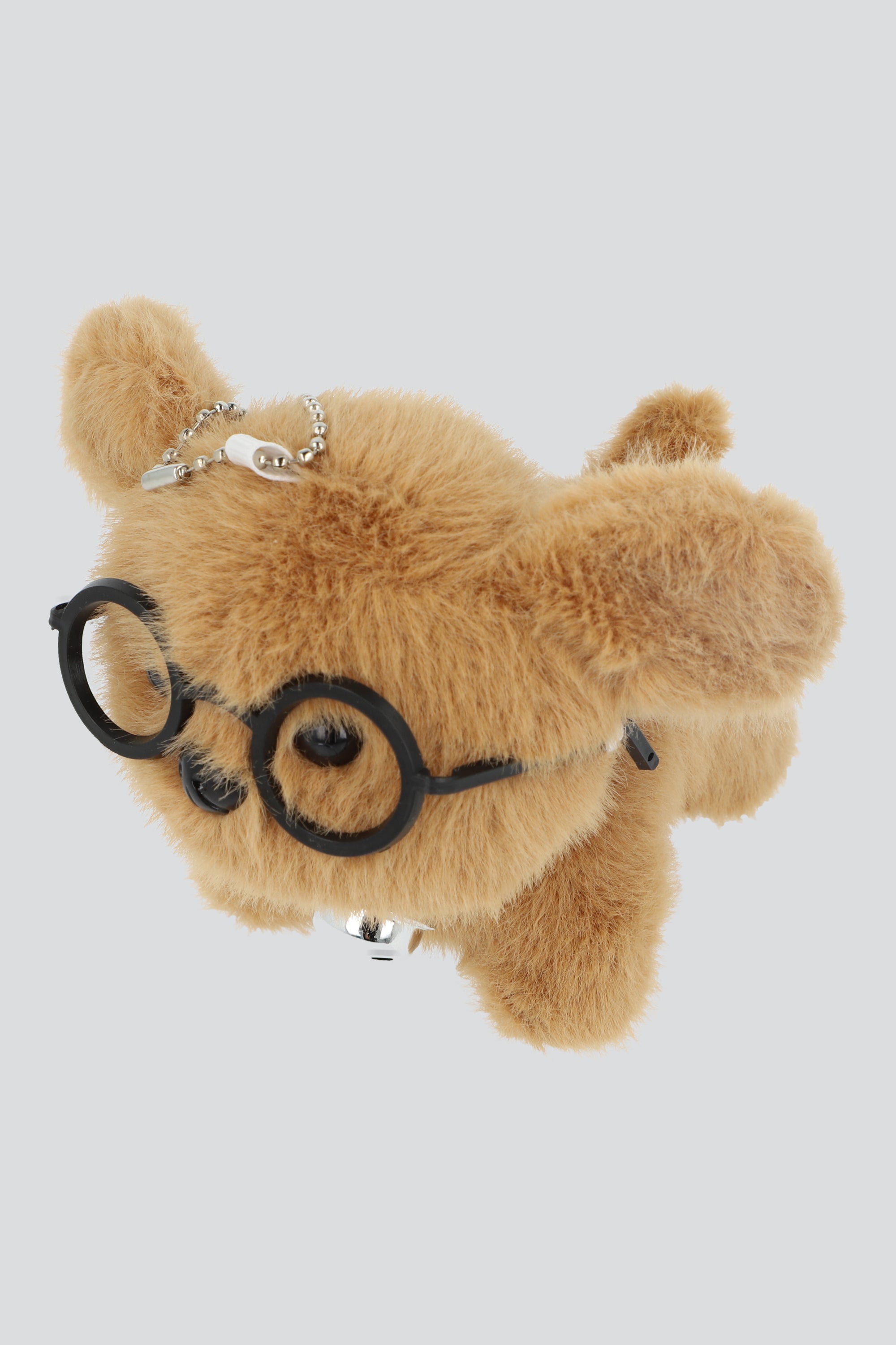 LLAVERO PERRITO LENTES CAFE