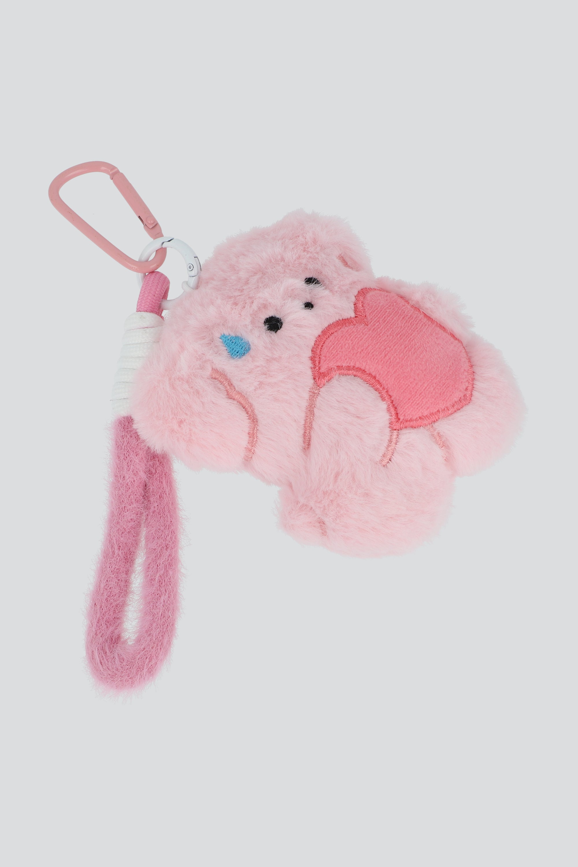 LLAVERO PERRITO CORAZON ROSA