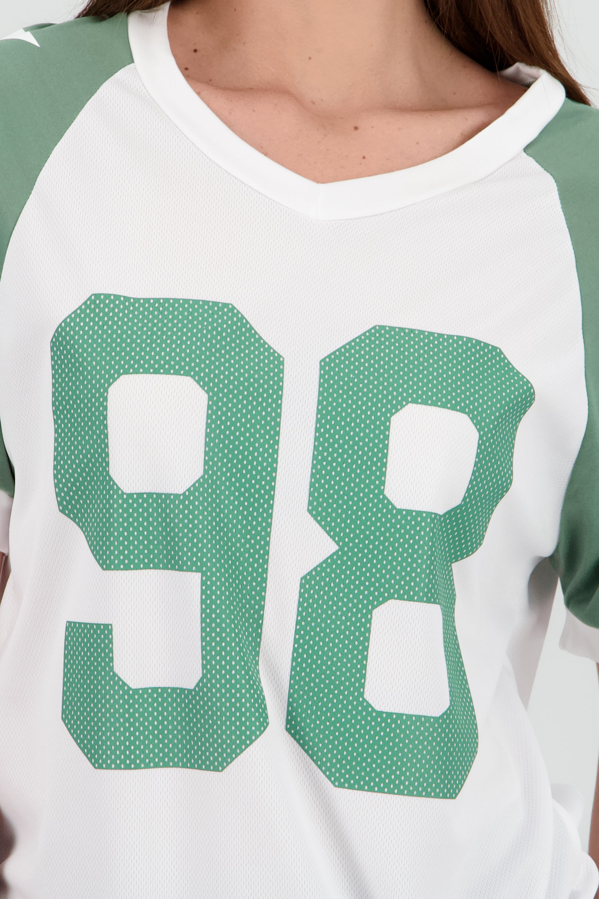 Playera oversized numero contraste SAGE