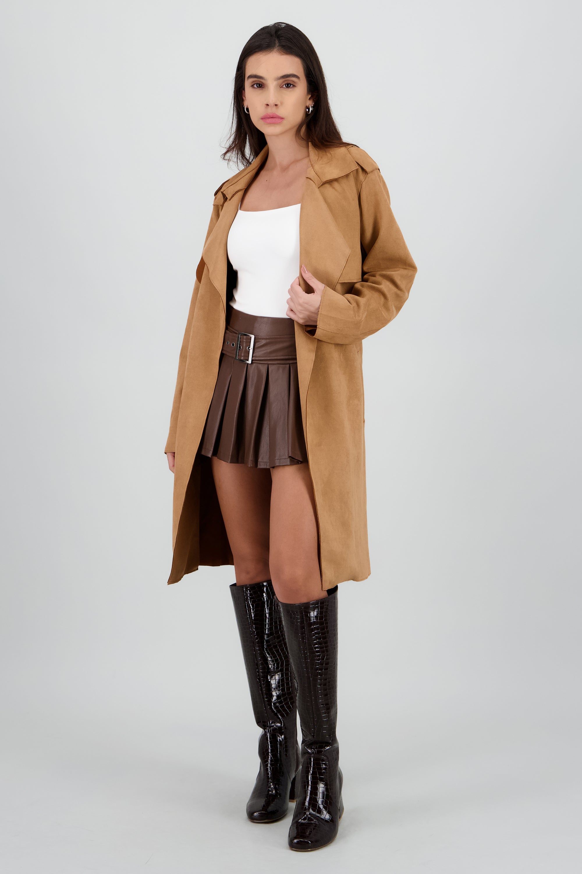 Gabardina antelina CAMELLO