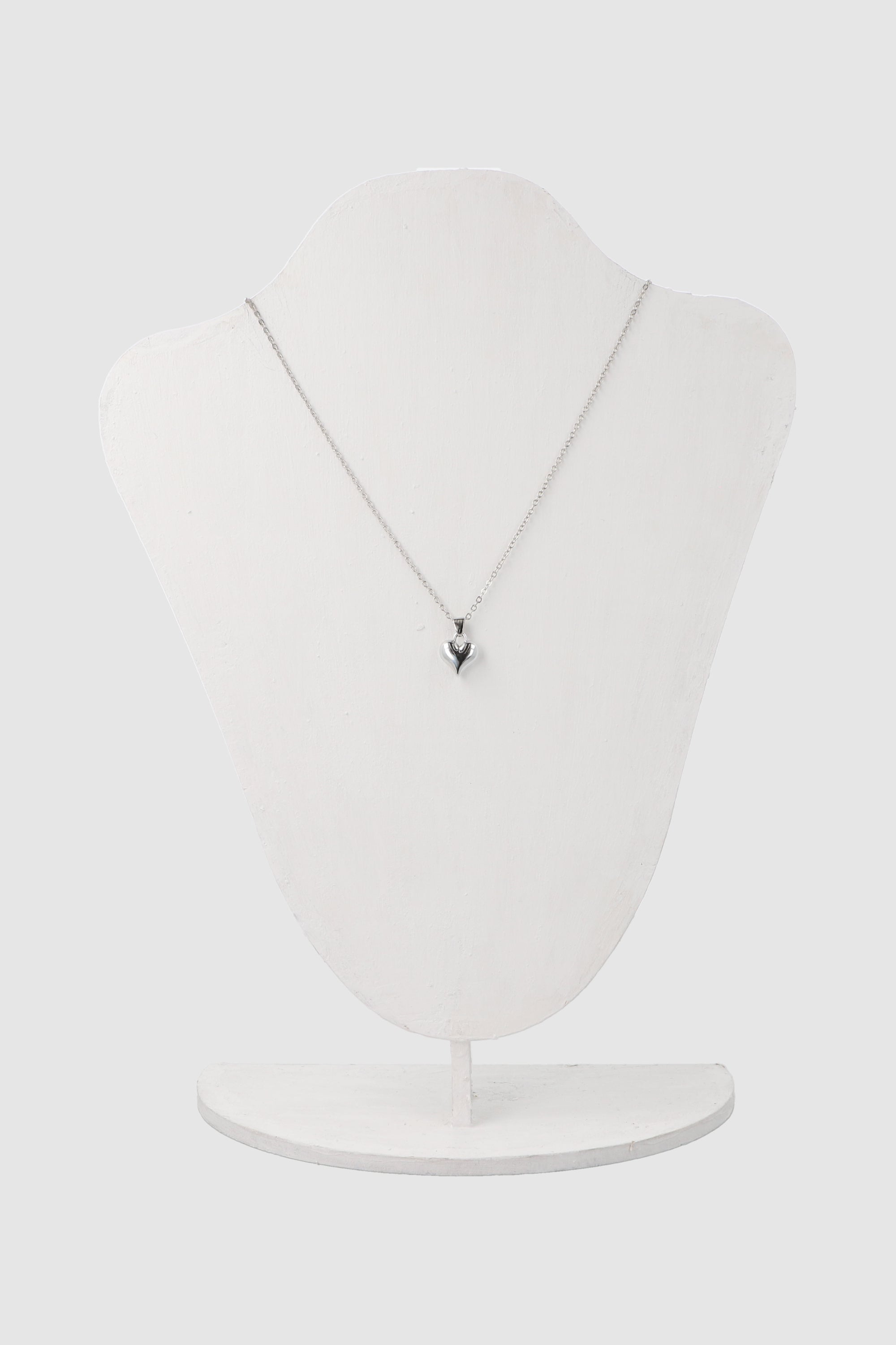 COLLAR DIANTY CORAZON PLATA