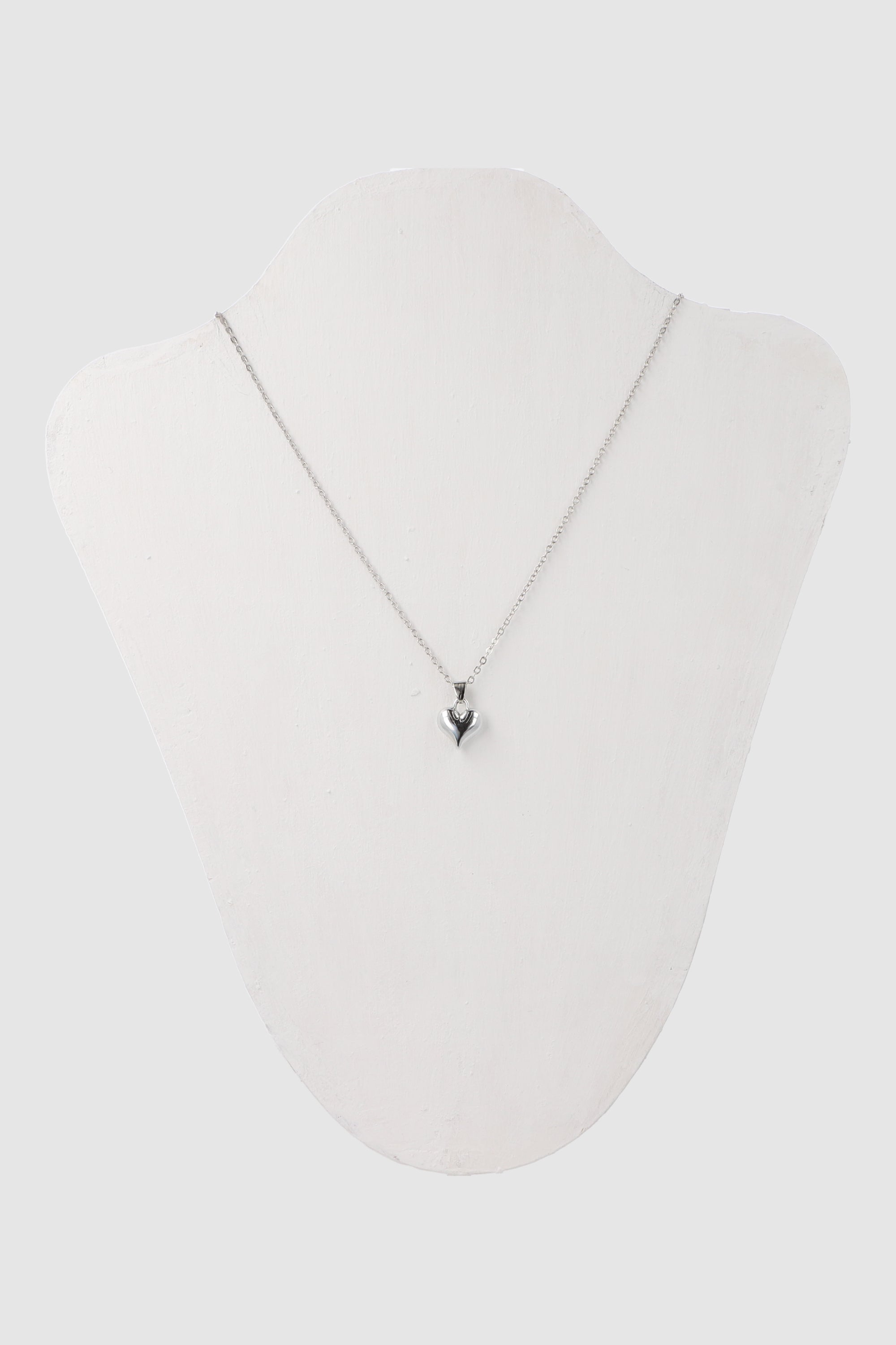 COLLAR DIANTY CORAZON PLATA