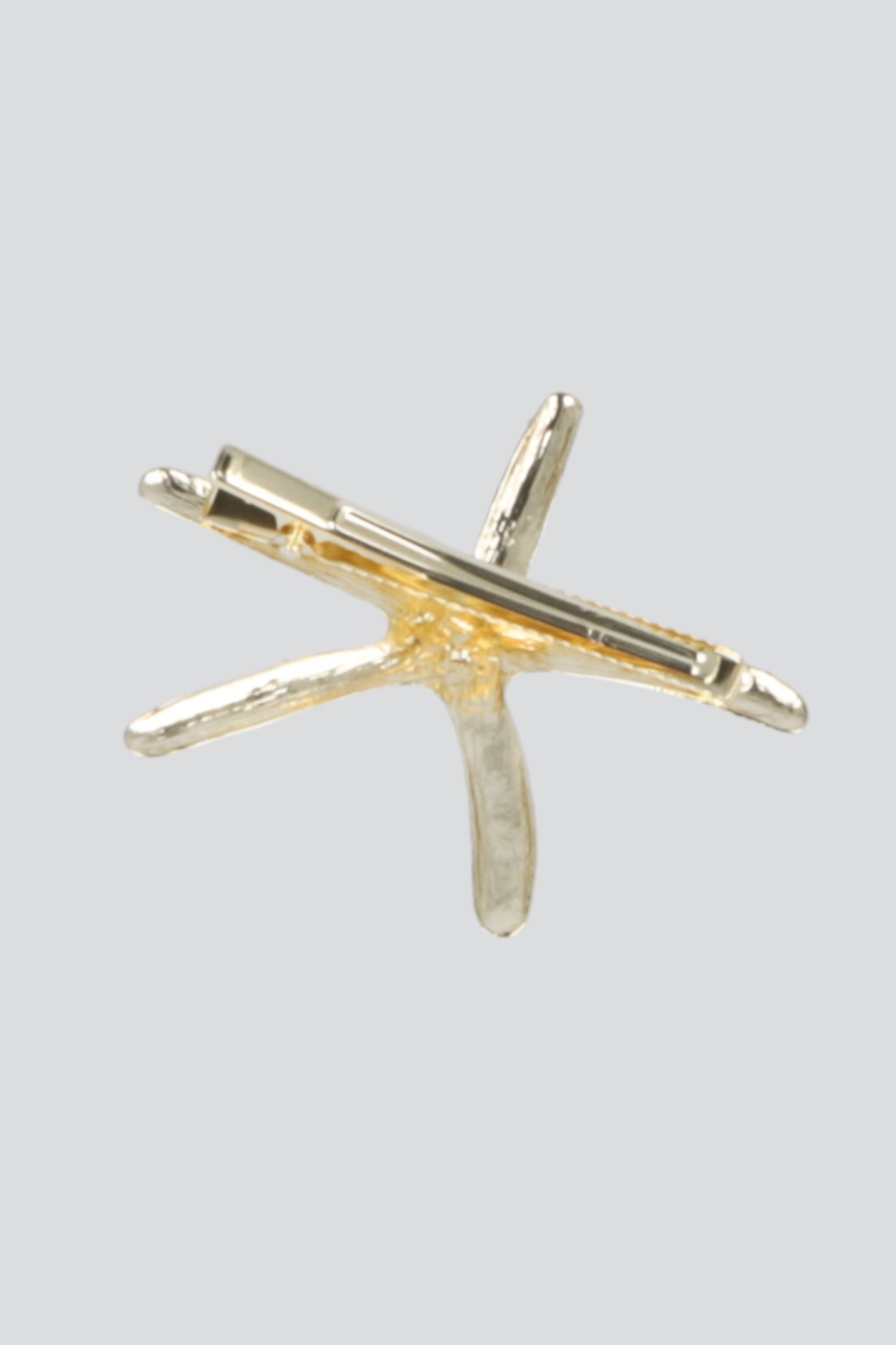 BROCHE ESTRELLA DE MAR METAL ORO