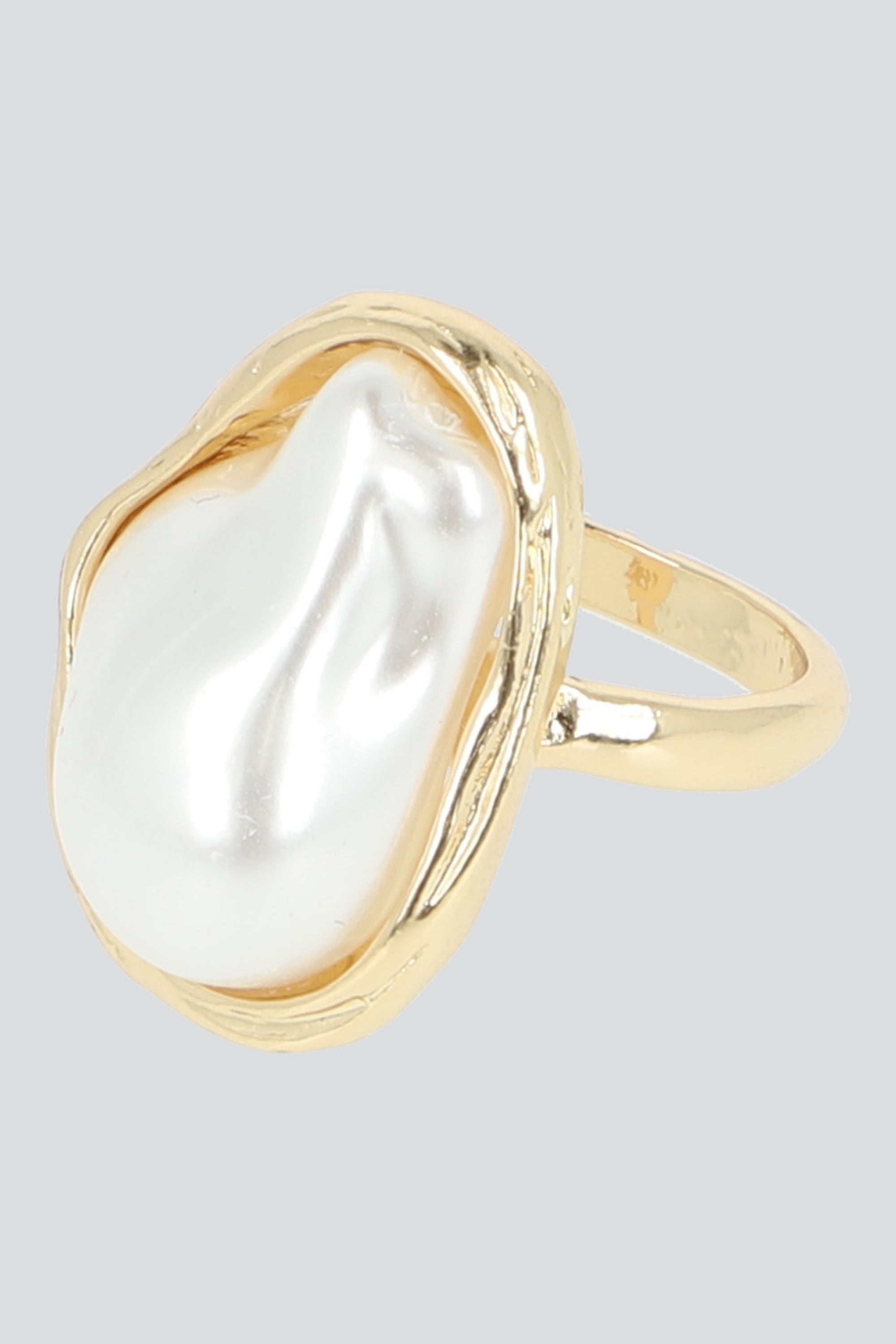 ANILLO PERLA FORMA ORO