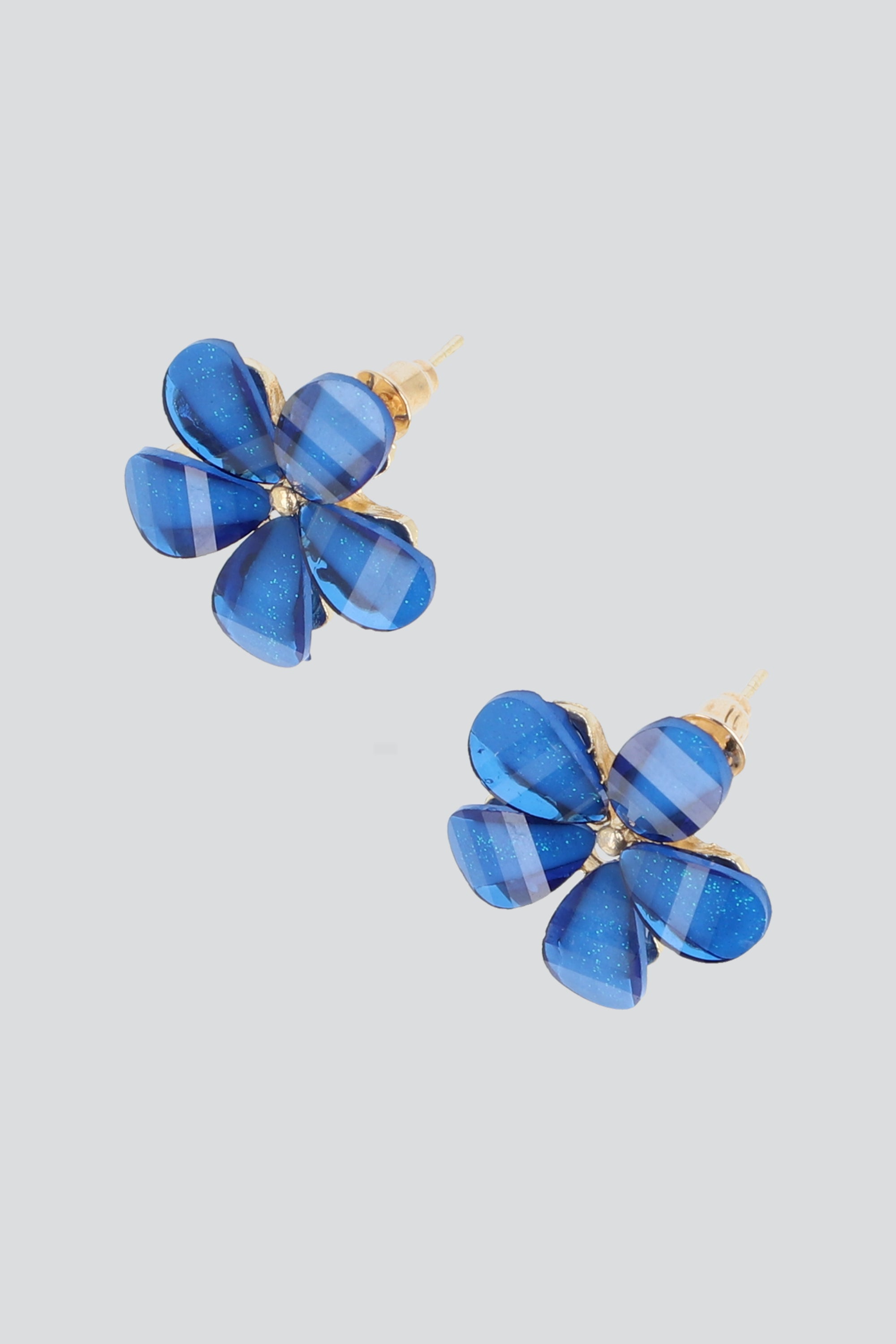 Aretes flor cristal MARINO