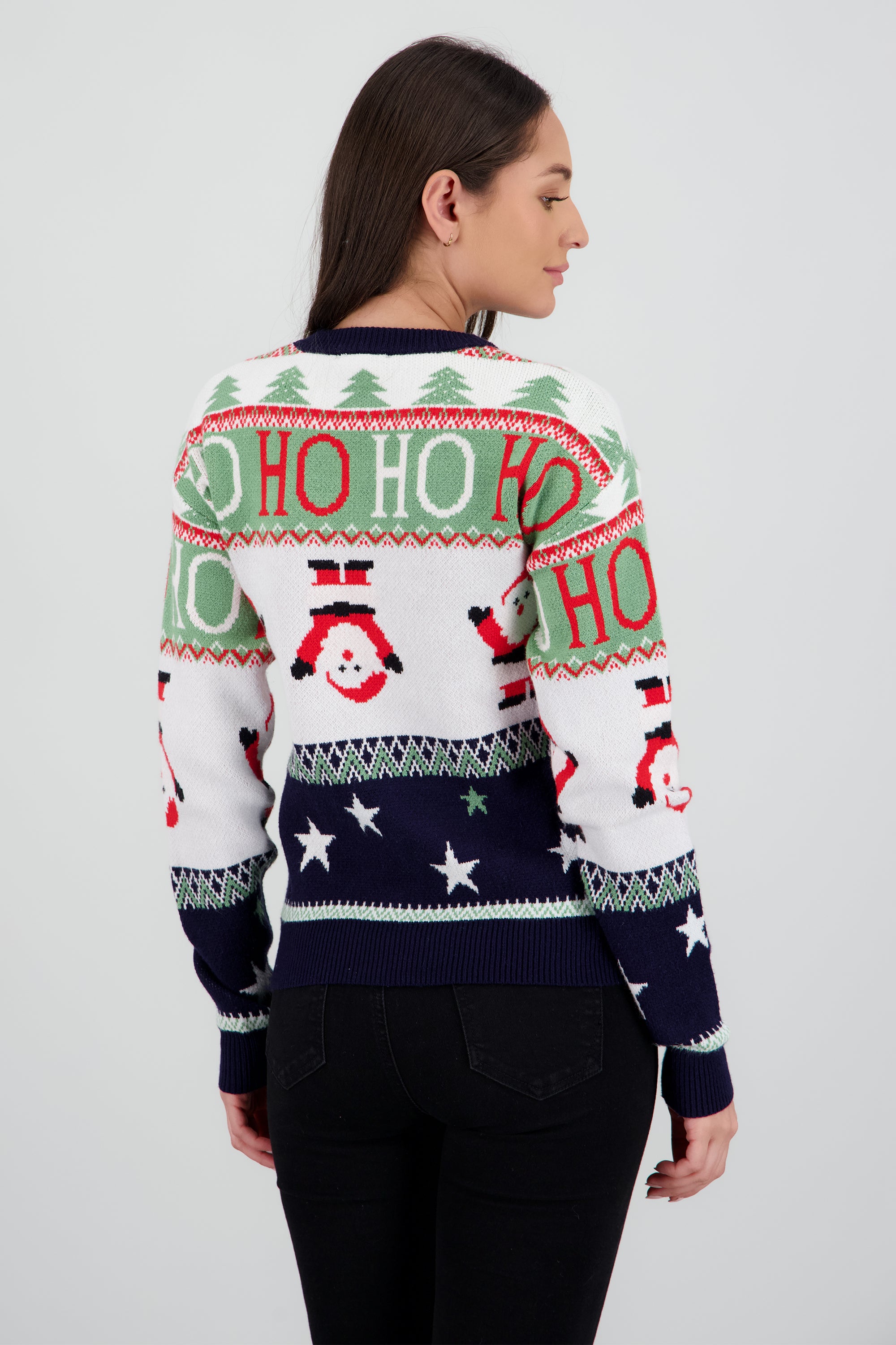 Sueter navidad santa divertido MARINO COMBO