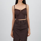 DARK BROWN