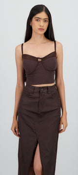 DARK BROWN