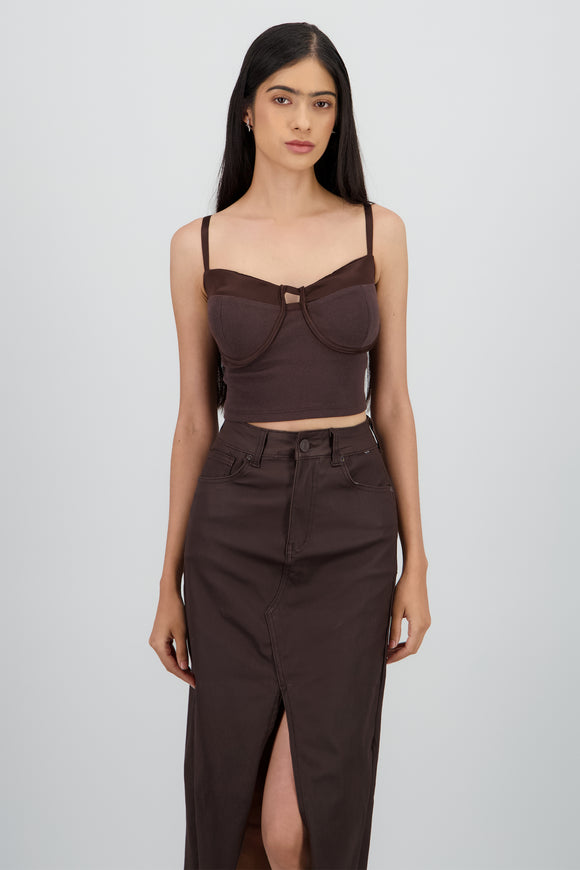 DARK BROWN