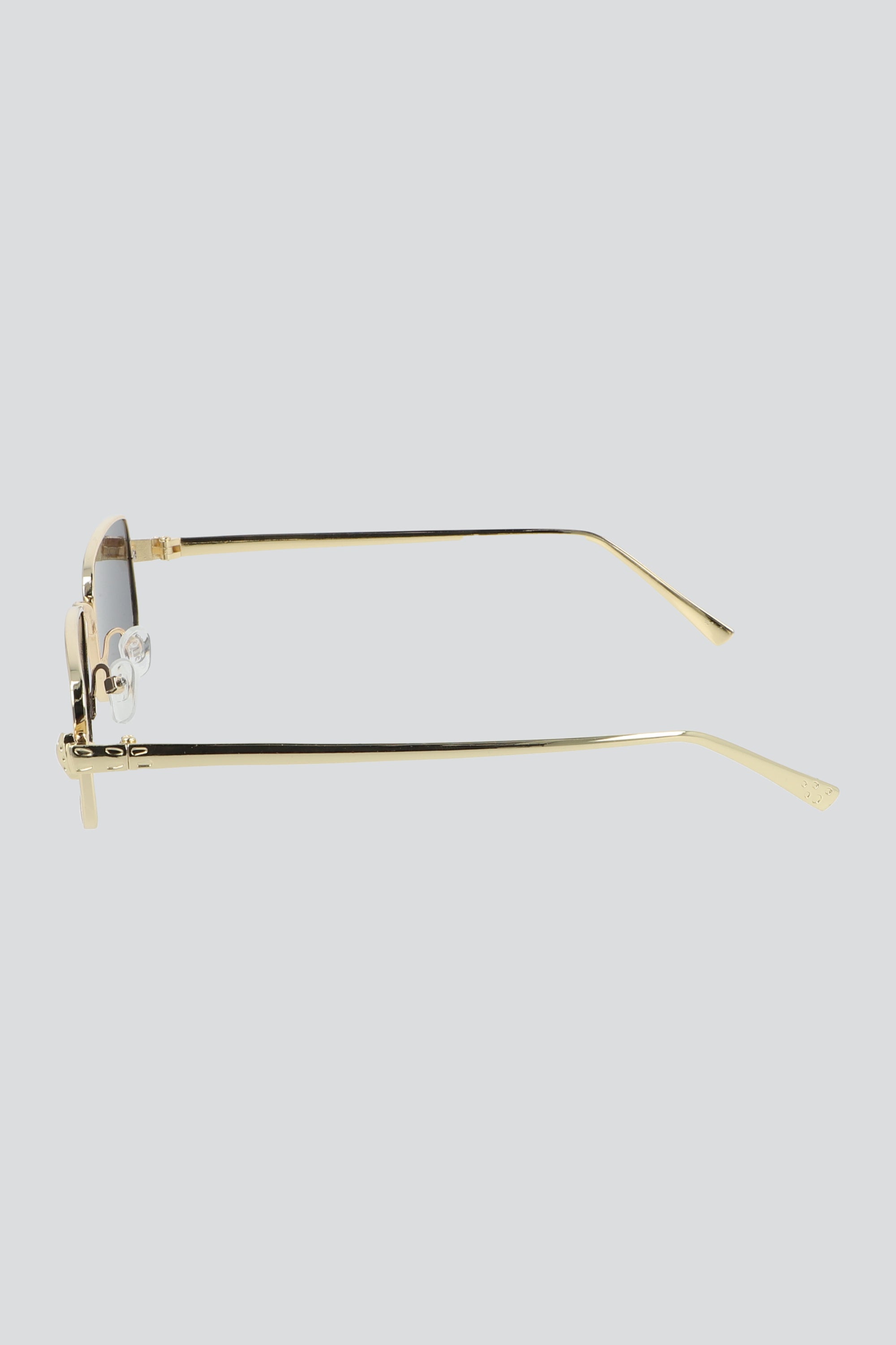 Lente wayfarer varilla metalica ORO