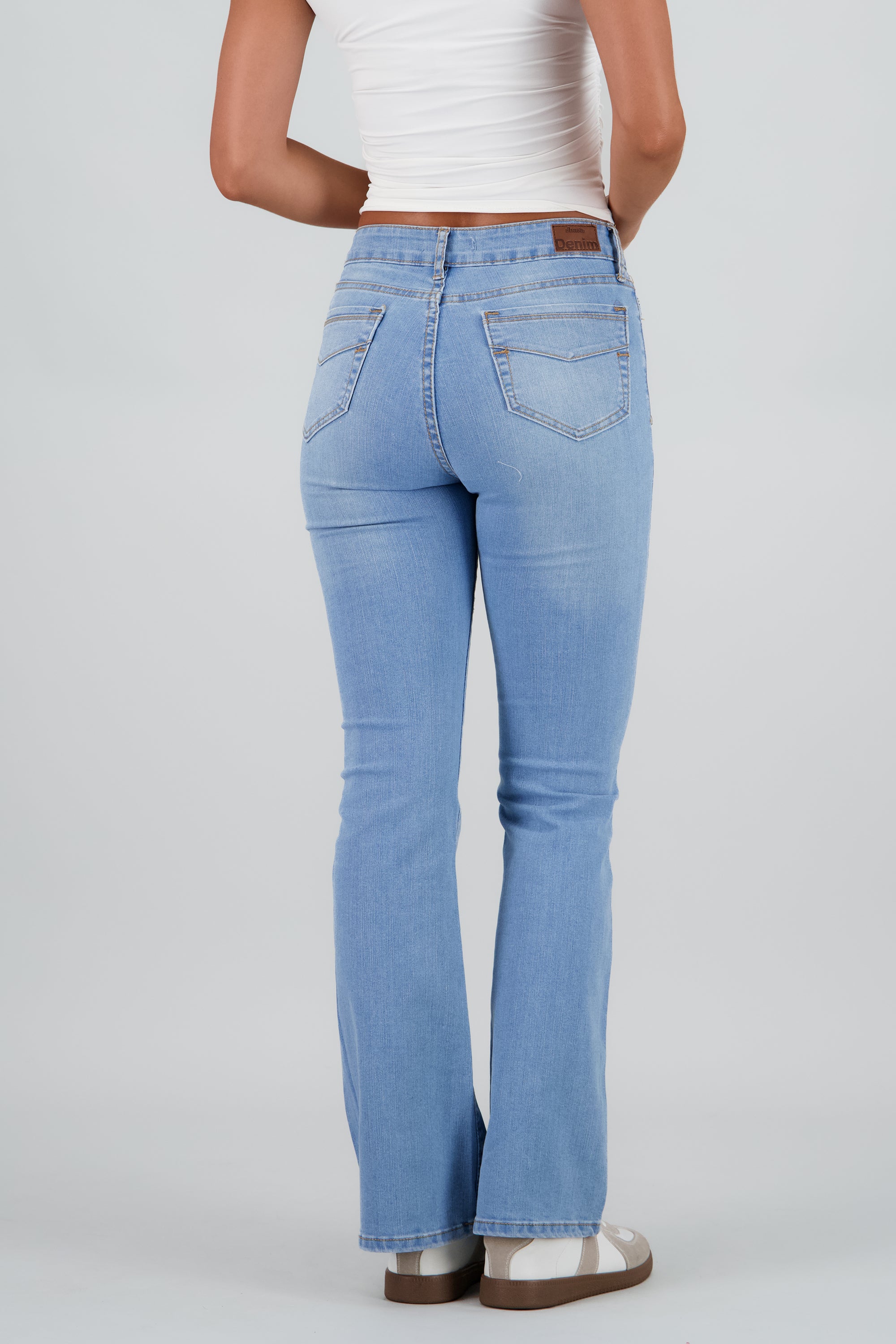Jeans flare slim confort LIGHT WASH