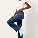 Jeans flare slim confort