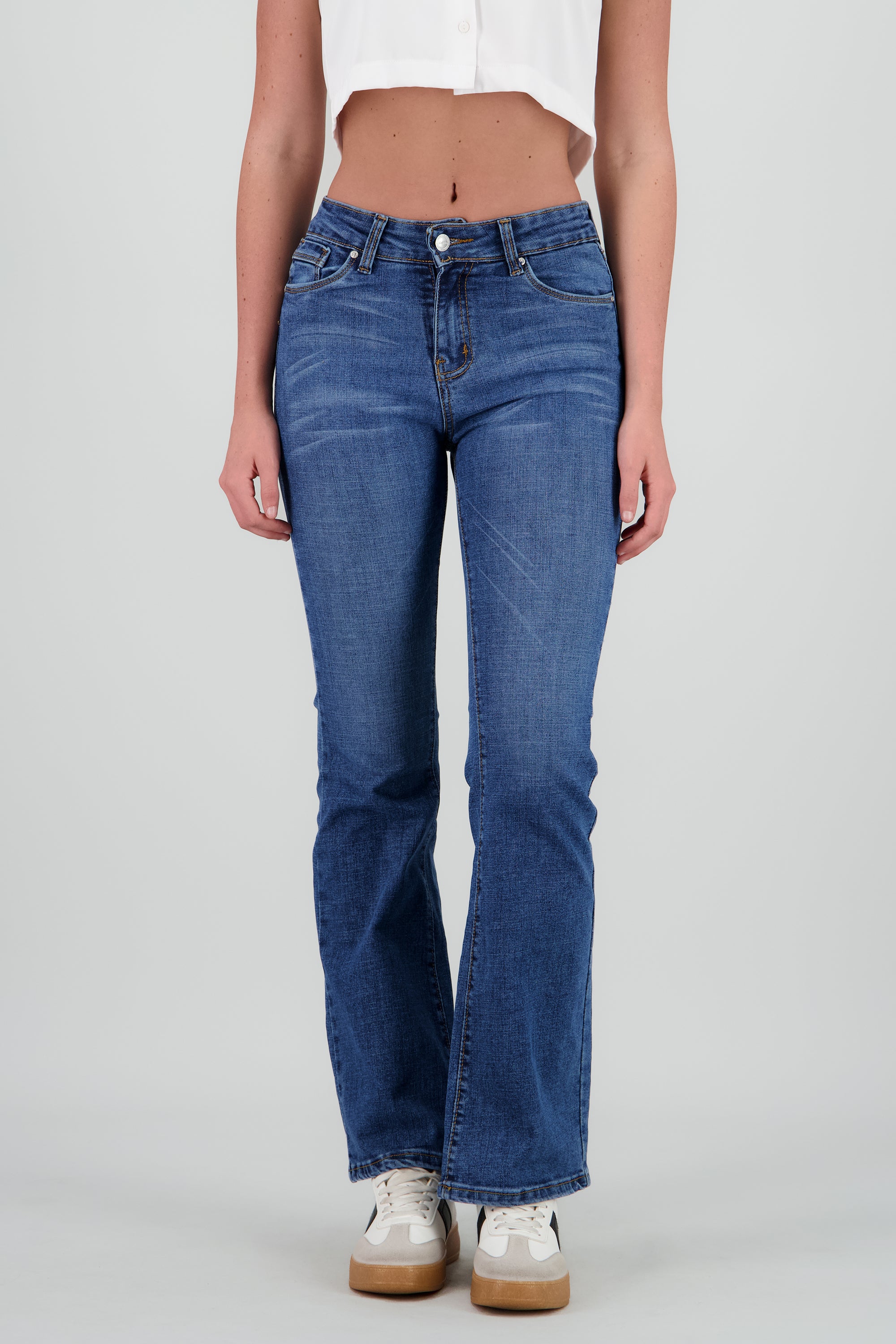Jeans flare slim confort MEDIUM WASH