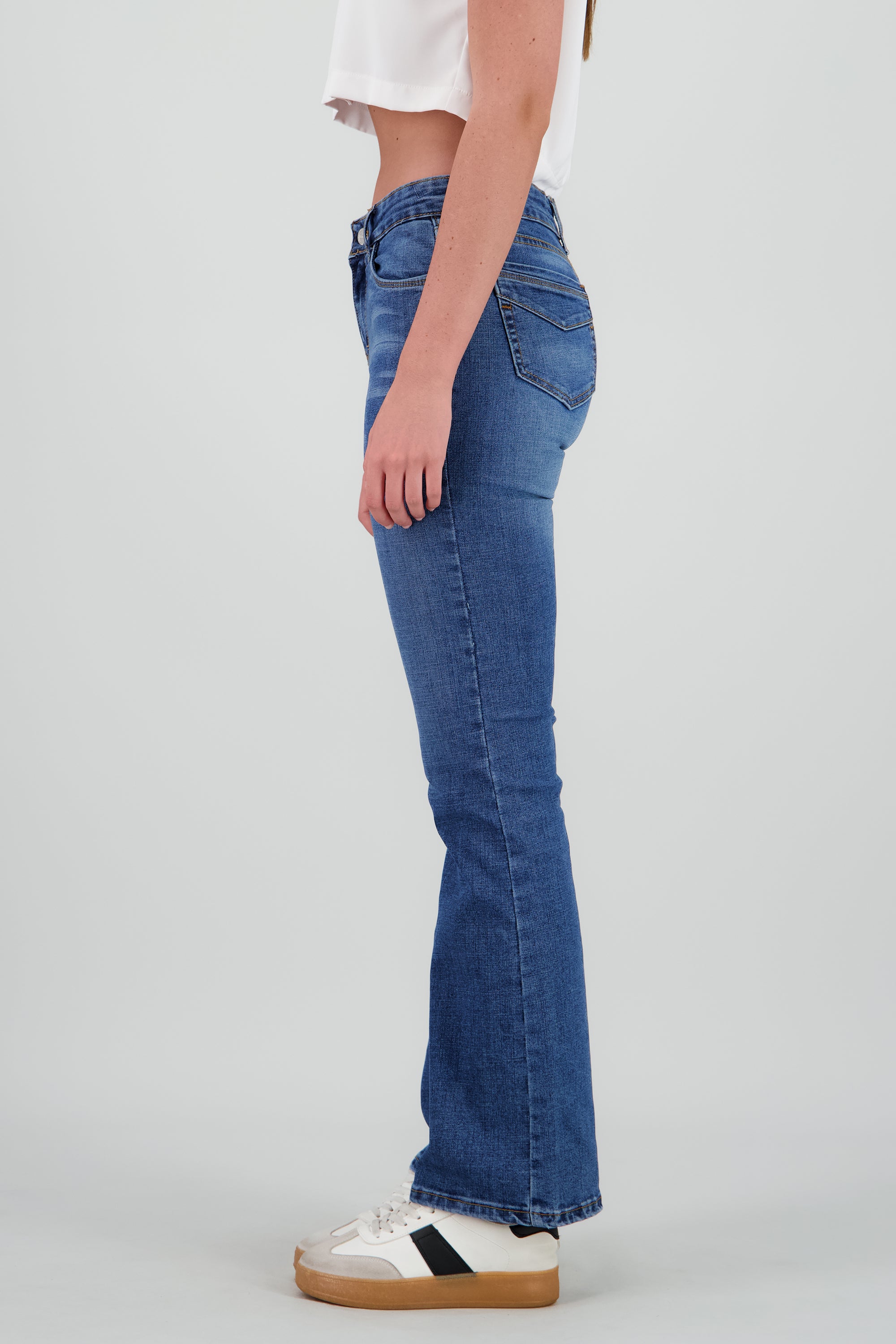 Jeans flare slim confort MEDIUM WASH