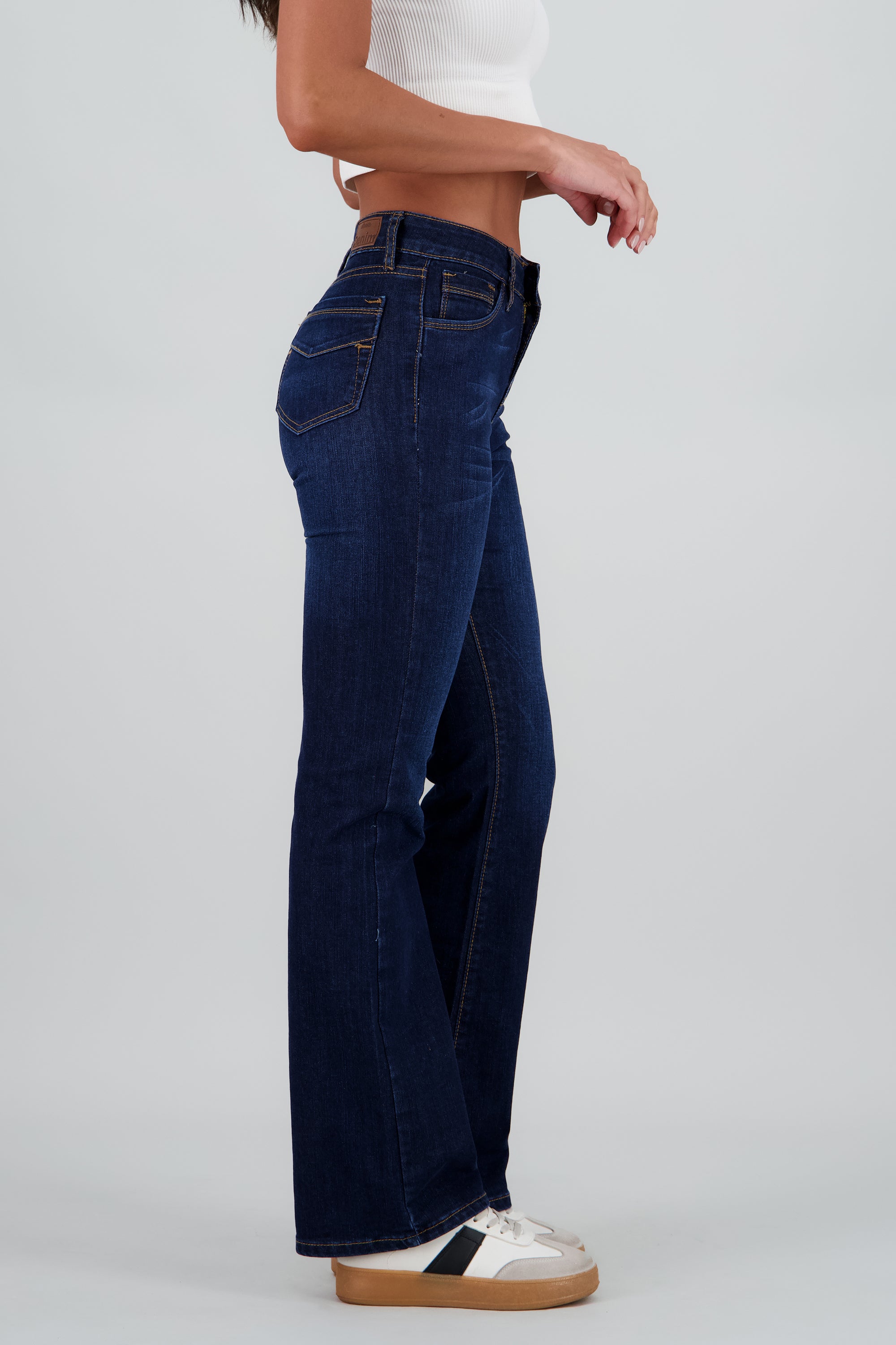Jeans flare slim confort INDIGO
