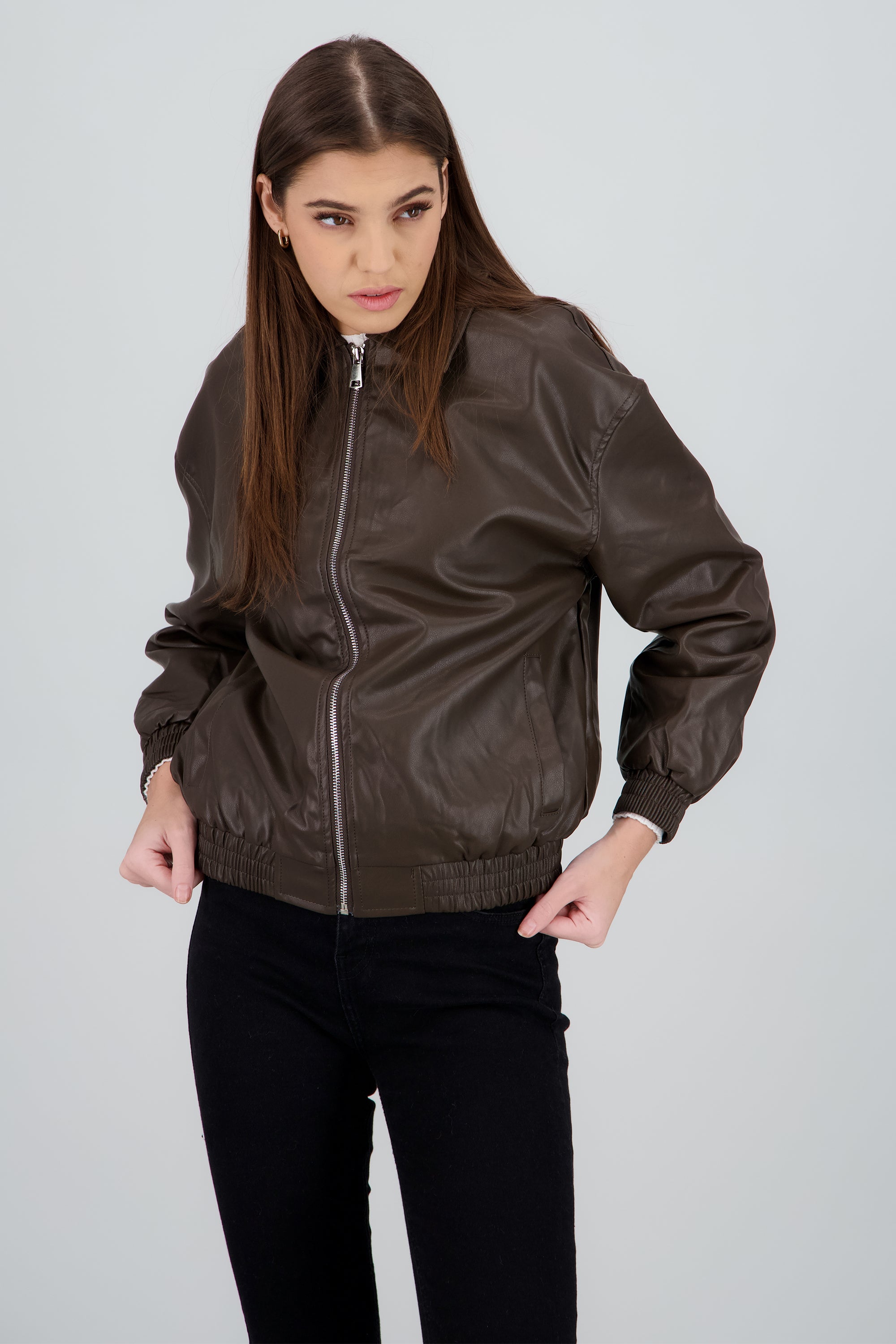 Bomber oversize pu CAFE