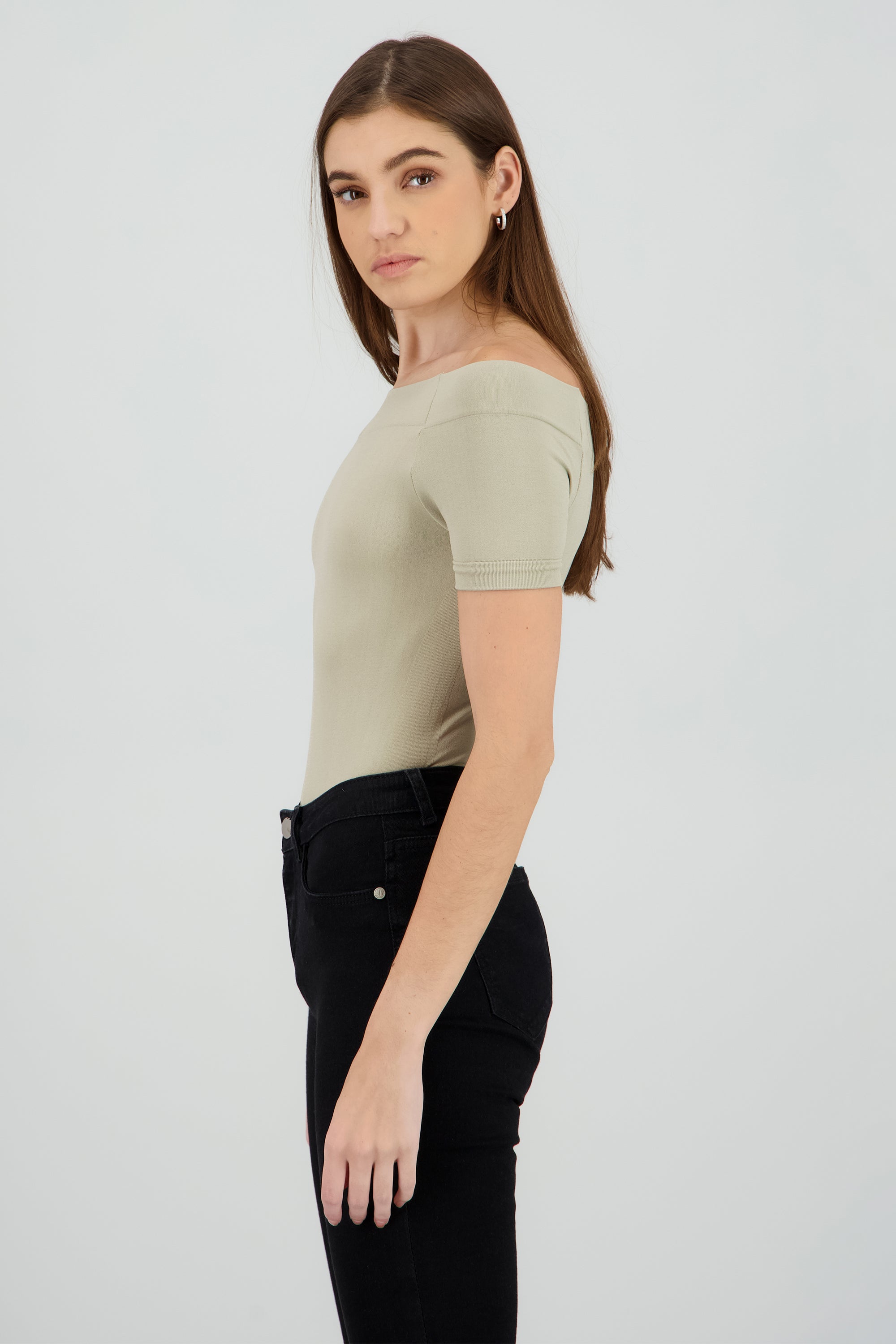 Bodysuit Liso Hombros Descubiertos SAGE