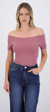 Bodysuit Off Shoulder M/C