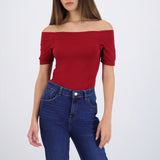 Bodysuit Off Shoulder M/C