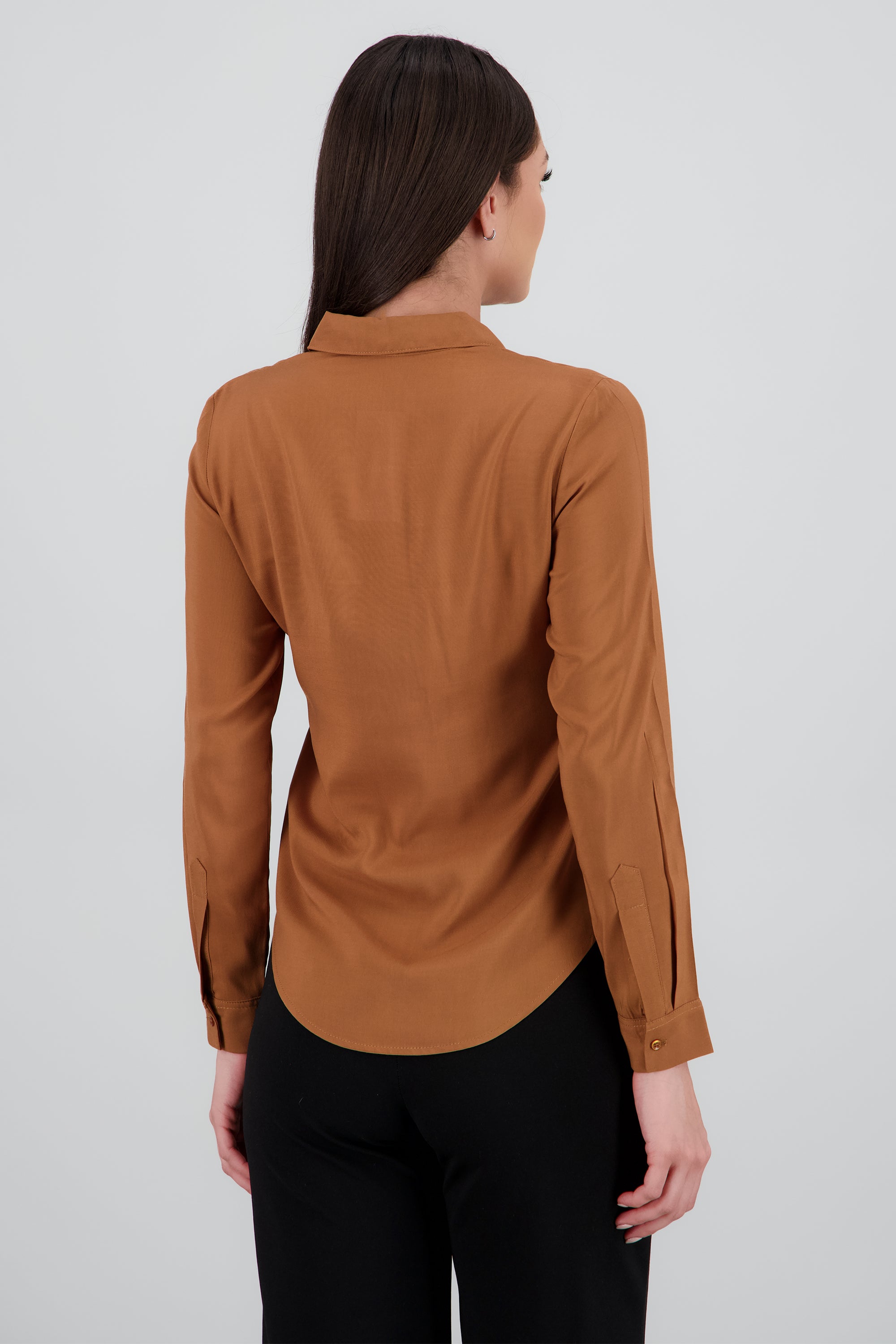 Camisa Manga Larga Lisa AMBAR