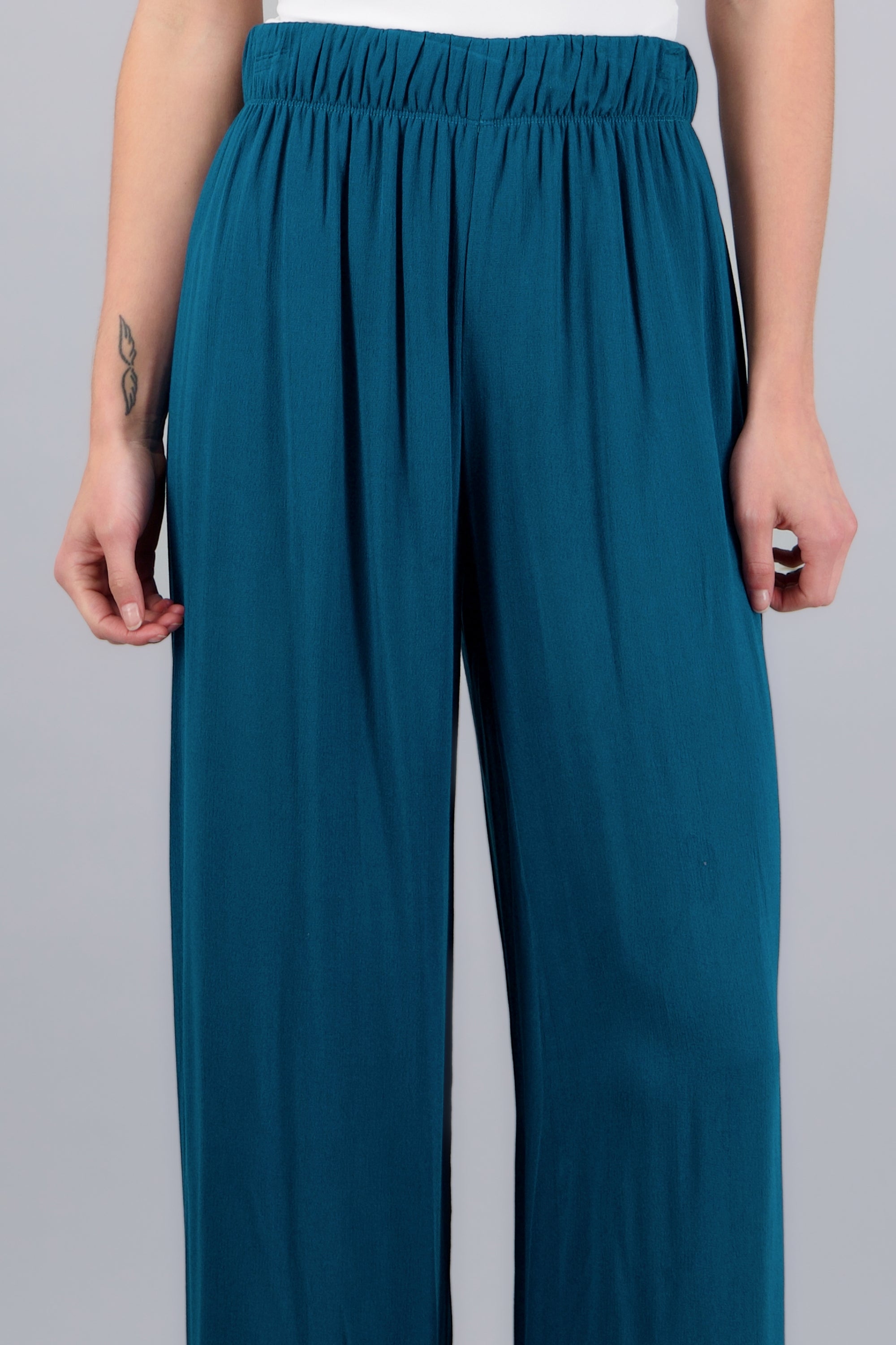 Pantalón Wide Leg Cintura Elástico JADE