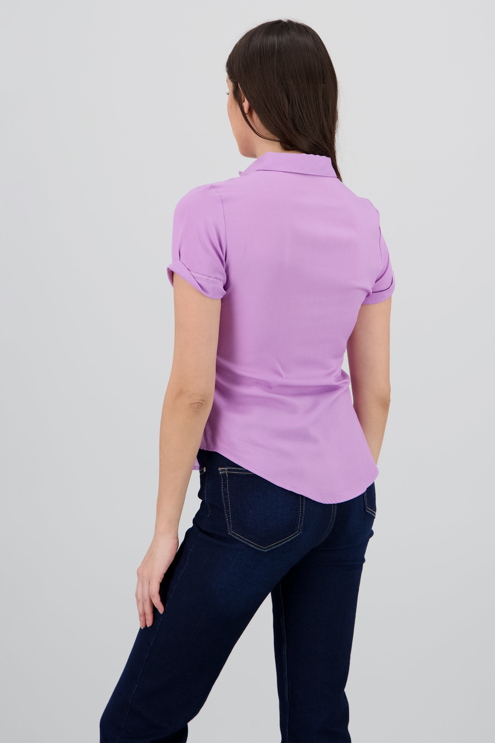 Camisa Manga Corta LILA