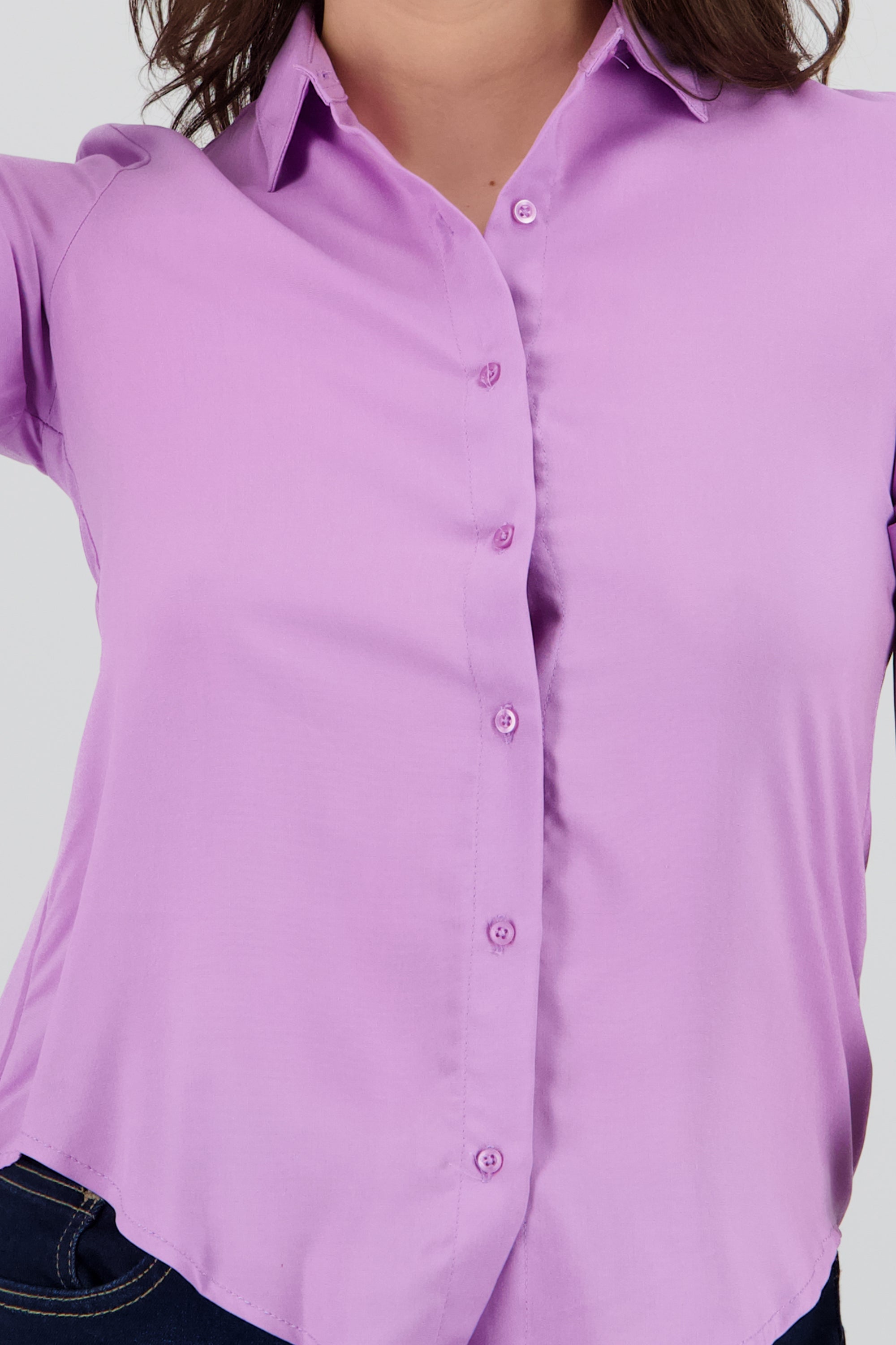 Camisa Manga Corta LILA
