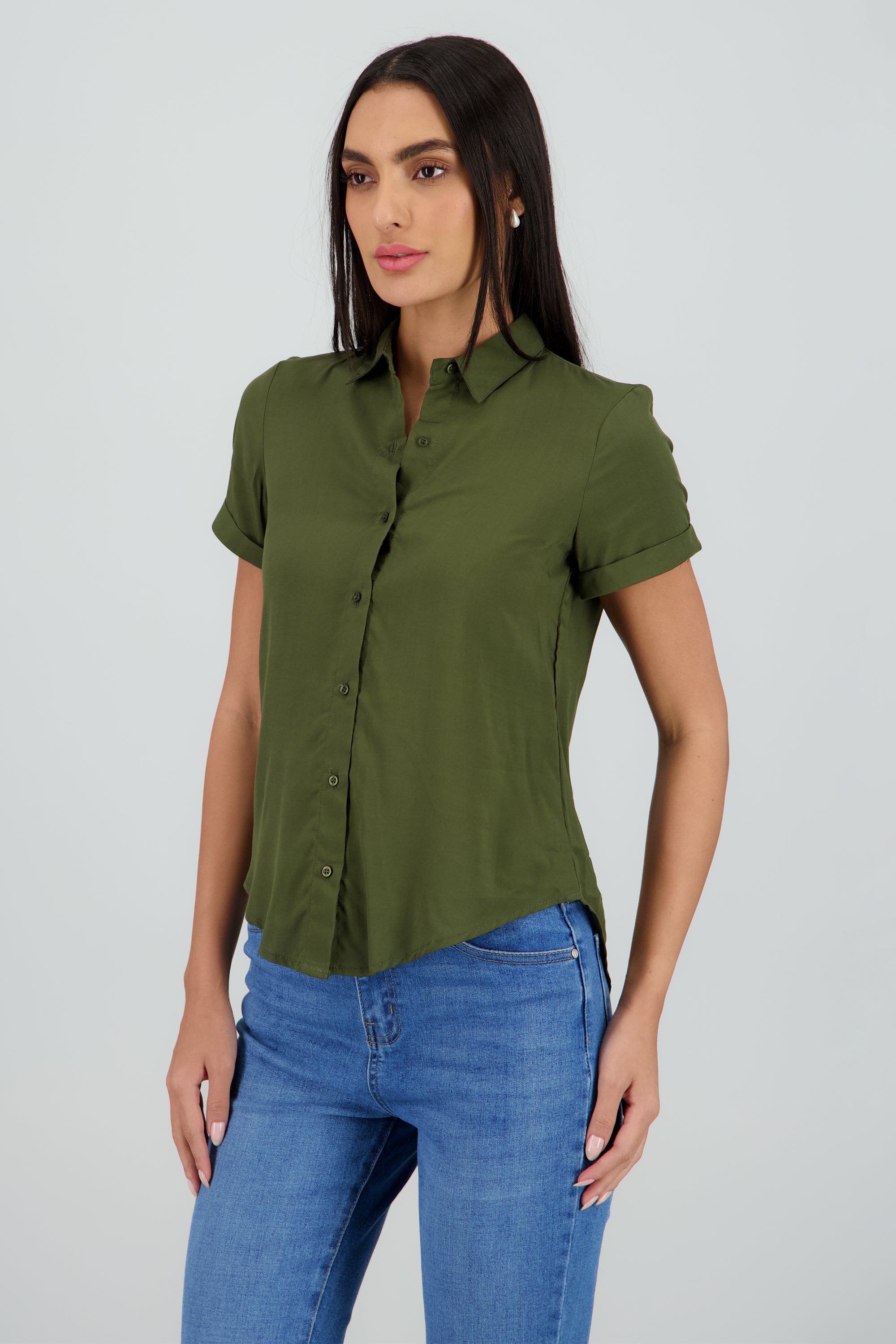 Camisa Manga Corta OLIVO