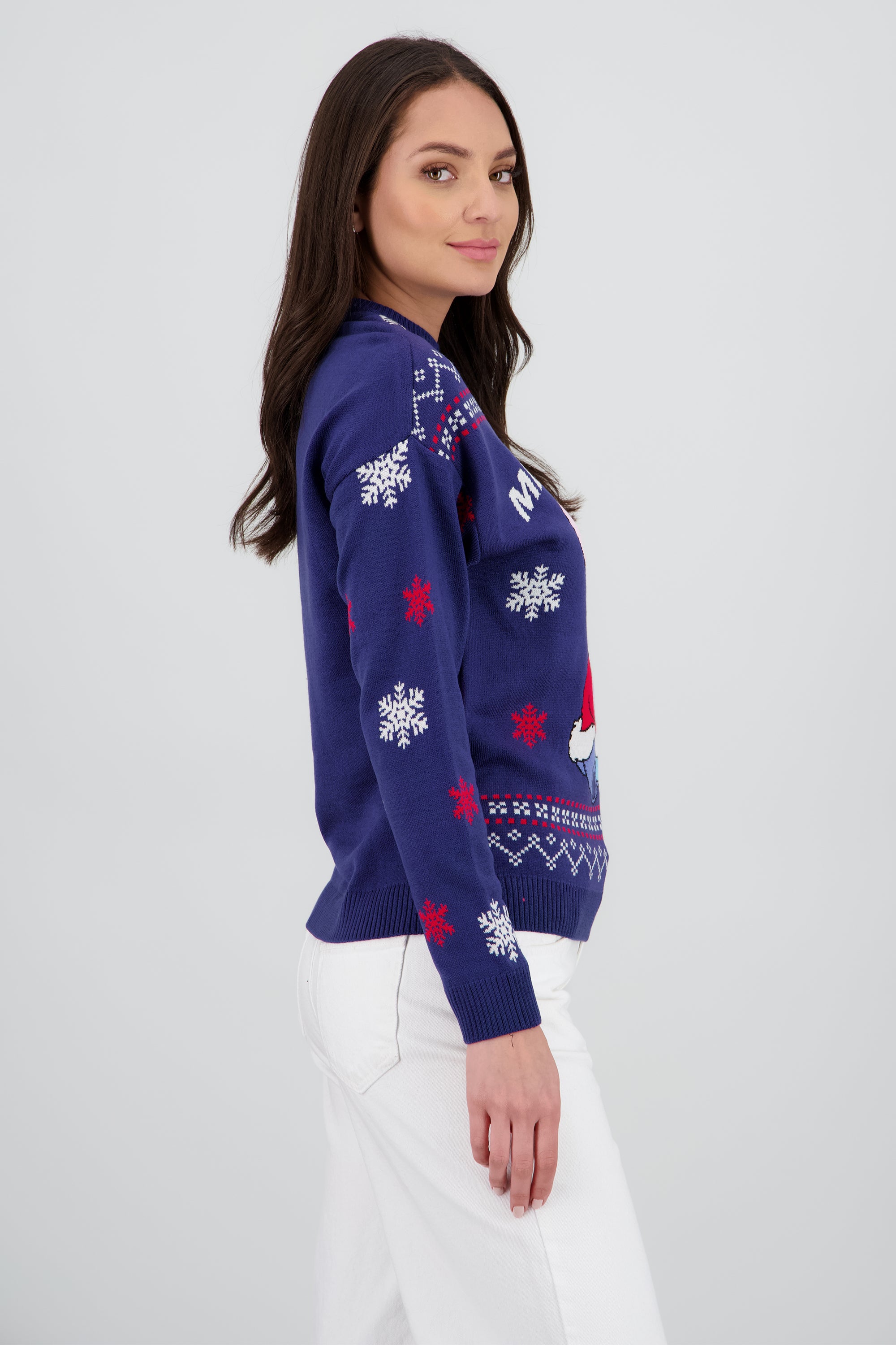 Sueter xmas Stitchmas AZUL COMBO