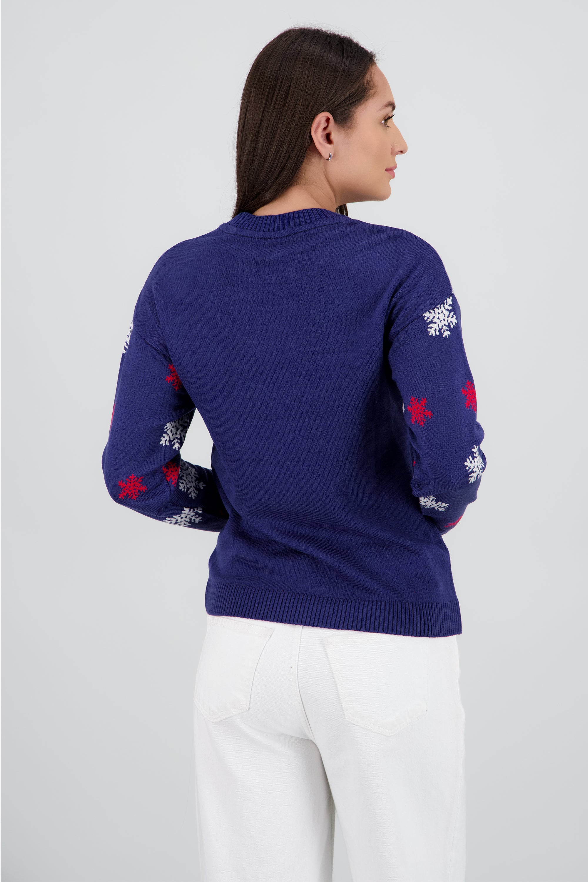 Sueter xmas Stitchmas AZUL COMBO