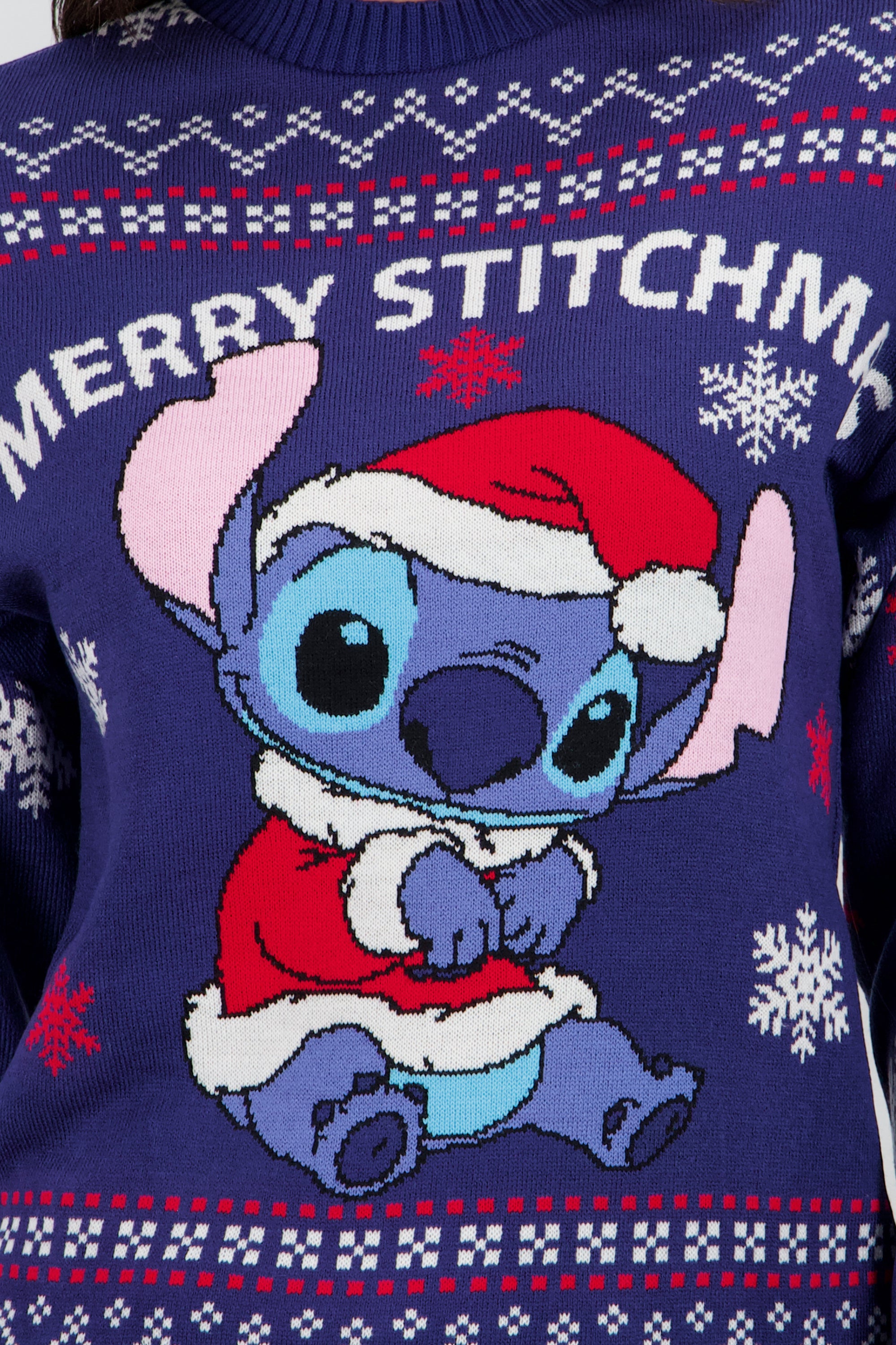 Sueter xmas Stitchmas AZUL COMBO