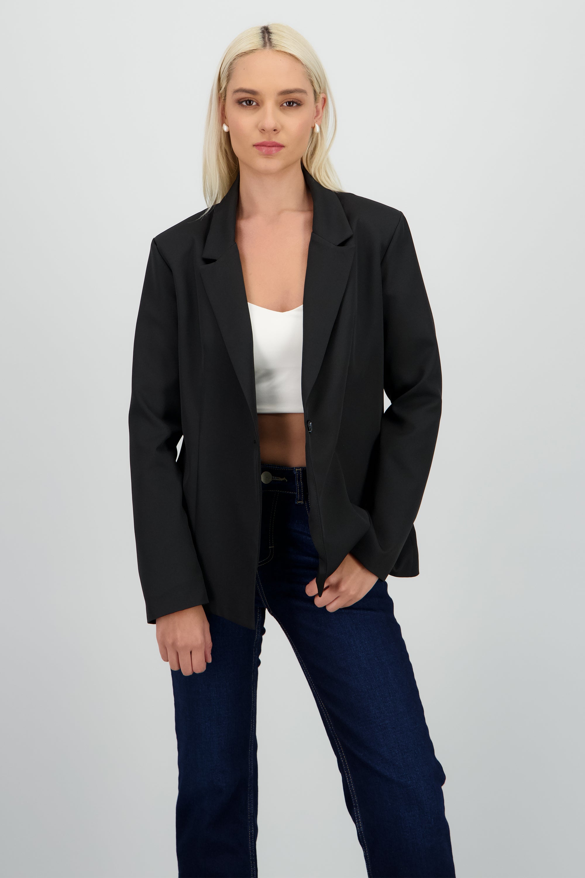 Blazer over sastreado NEGRO