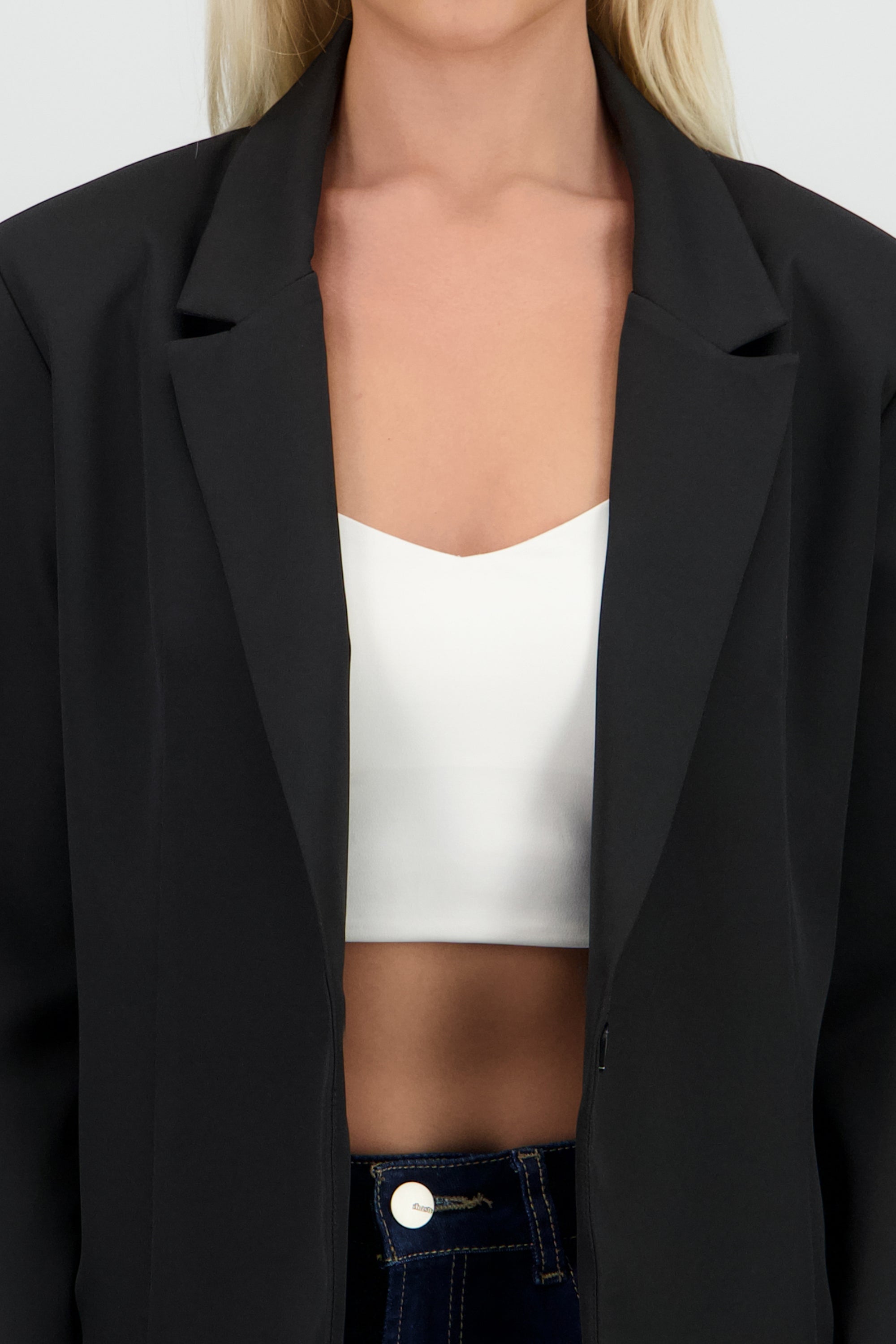 Blazer over sastreado NEGRO