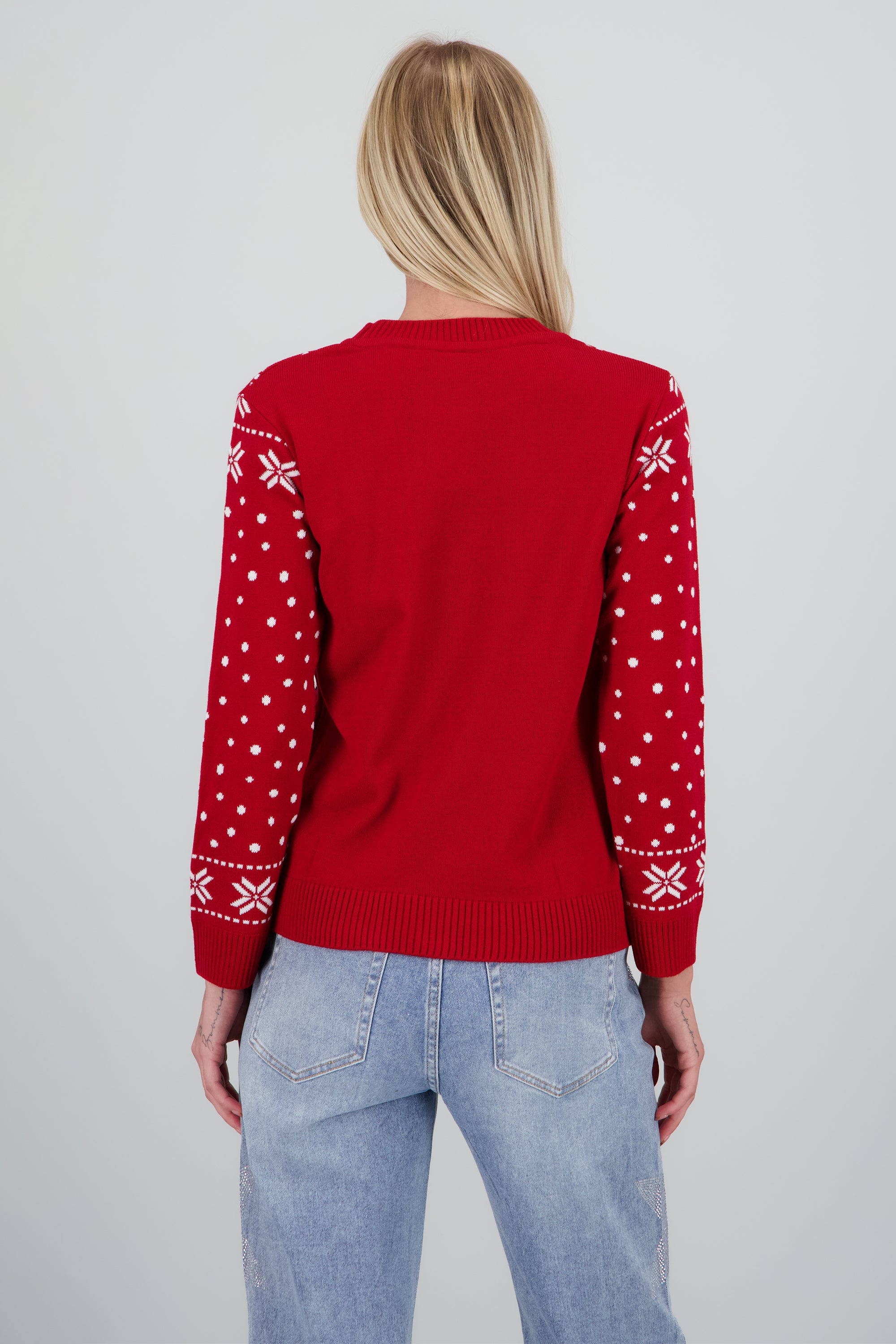 Sueter navidad Harry Potter cartoon ROJO COMBO