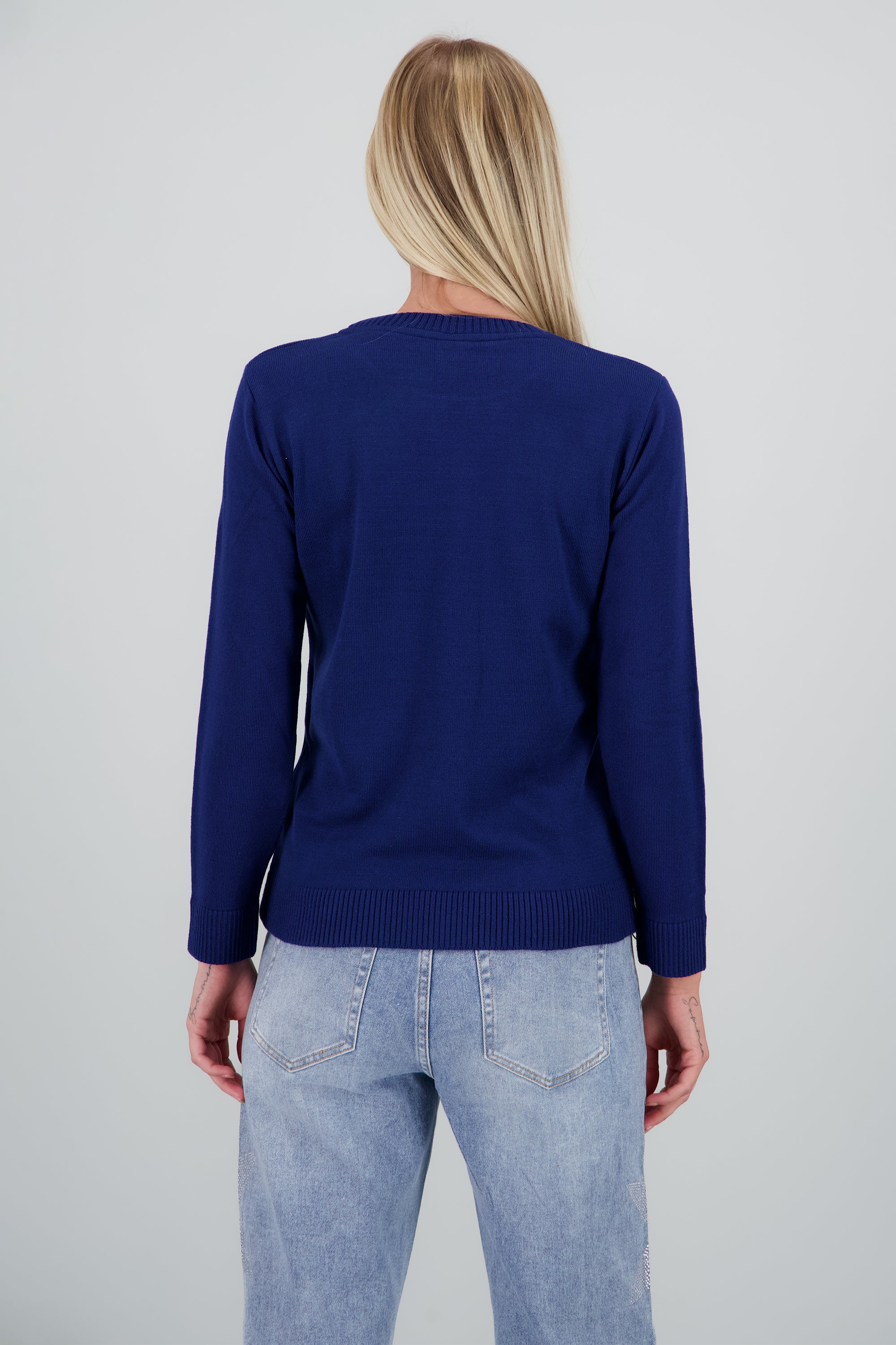 Sueter Snoopy Charlie Brown nieve AZUL COMBO