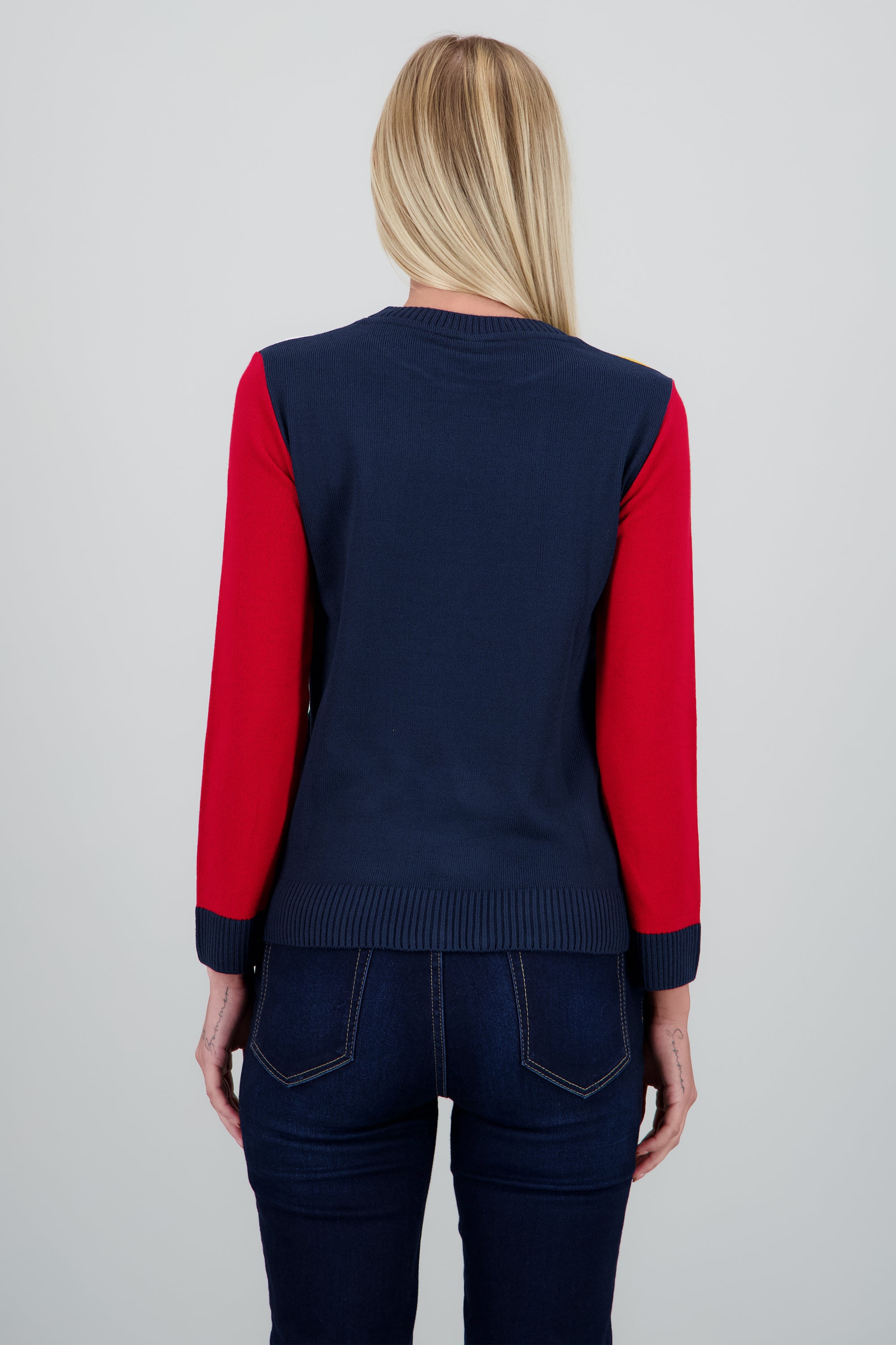 Sueter cuadros Snoopy navidad MULTICOLOR