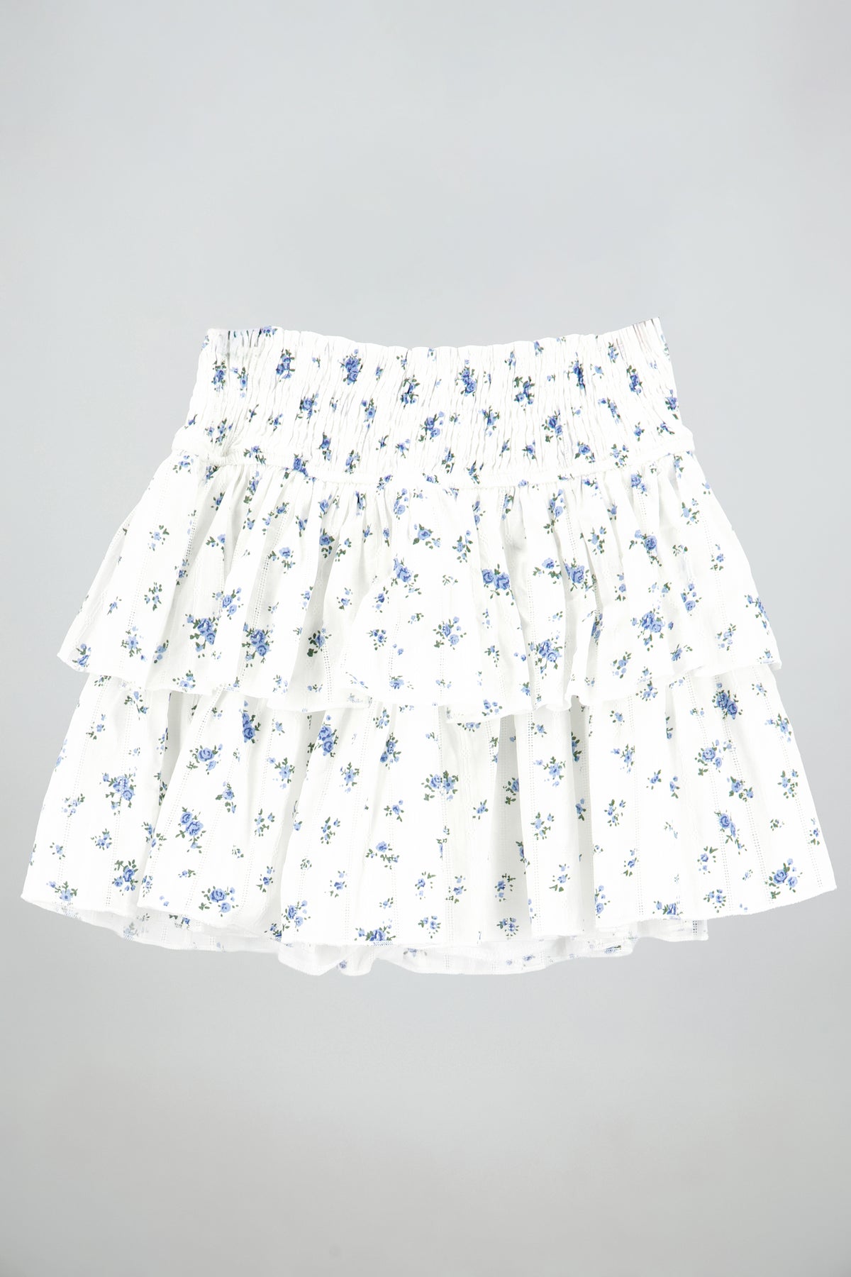 Falda mini olanes con textura