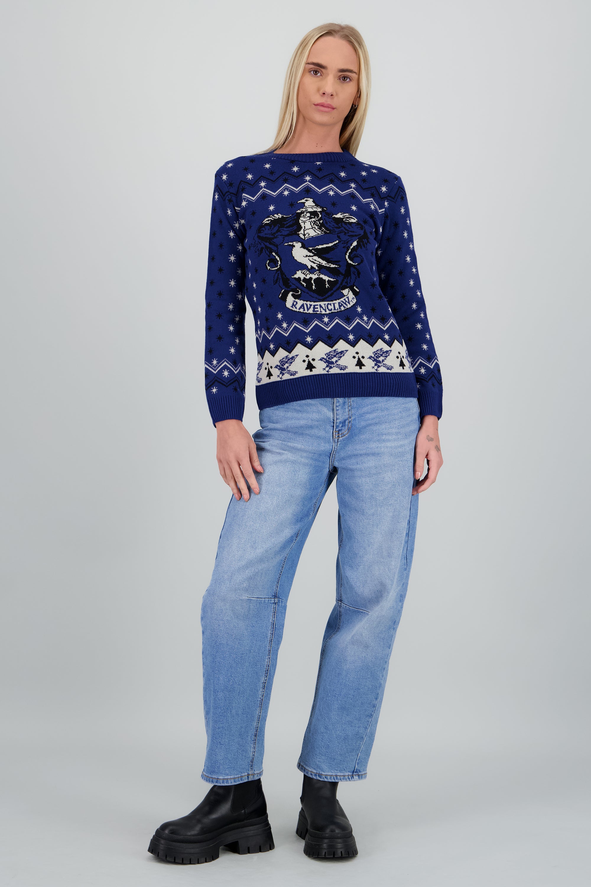 Sueter navideño Ravenclaw AZUL COMBO