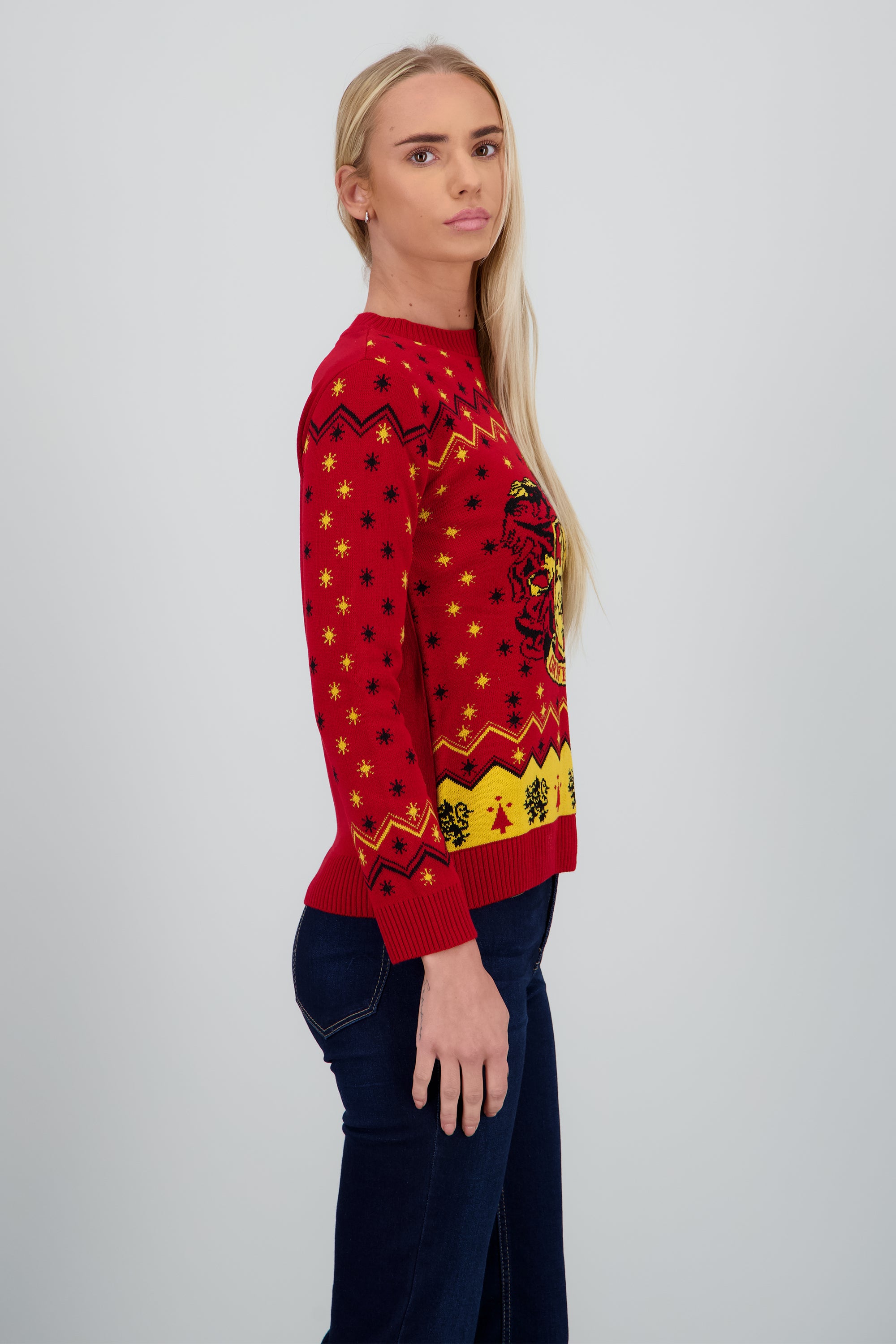 Sueter navideño Gryffindor ROJO COMBO