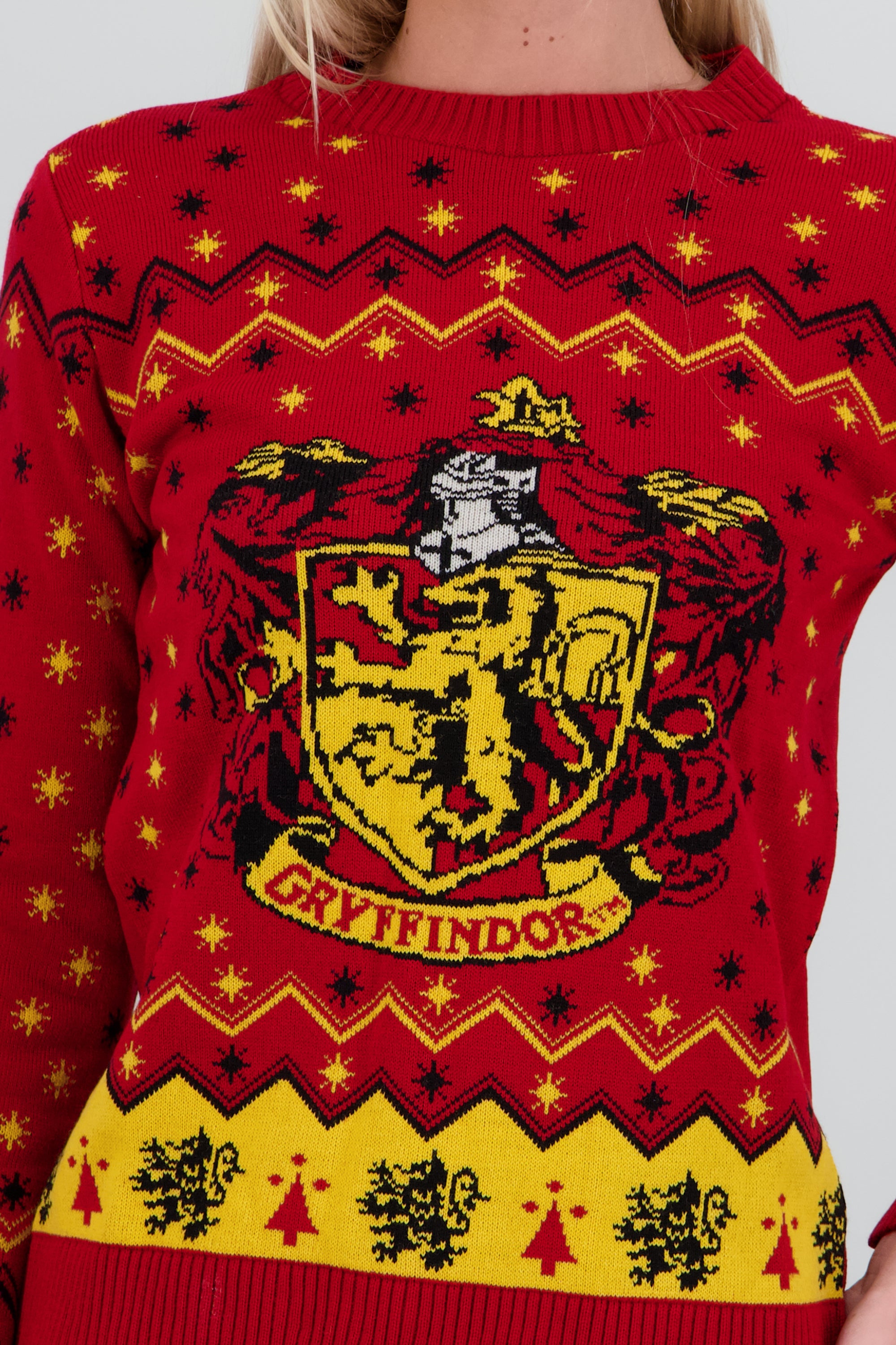 Sueter navideño Gryffindor ROJO COMBO