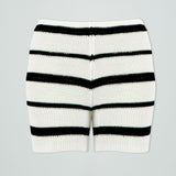 Short tejido rayas
