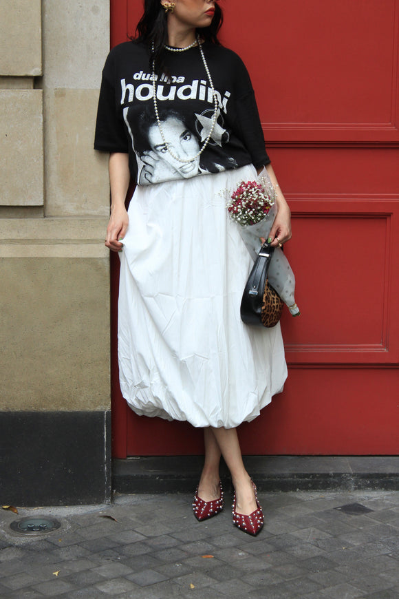 Playera oversized Dua Lipa houdini