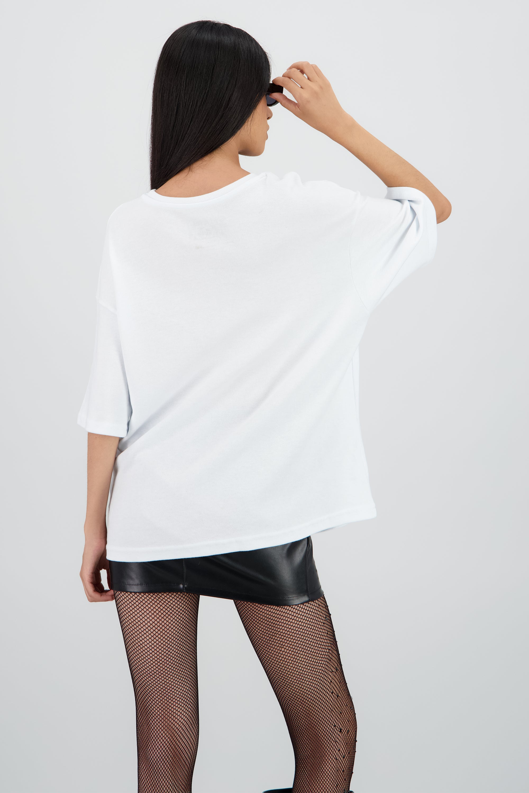 Playera Charli XCX Guess BLANCO