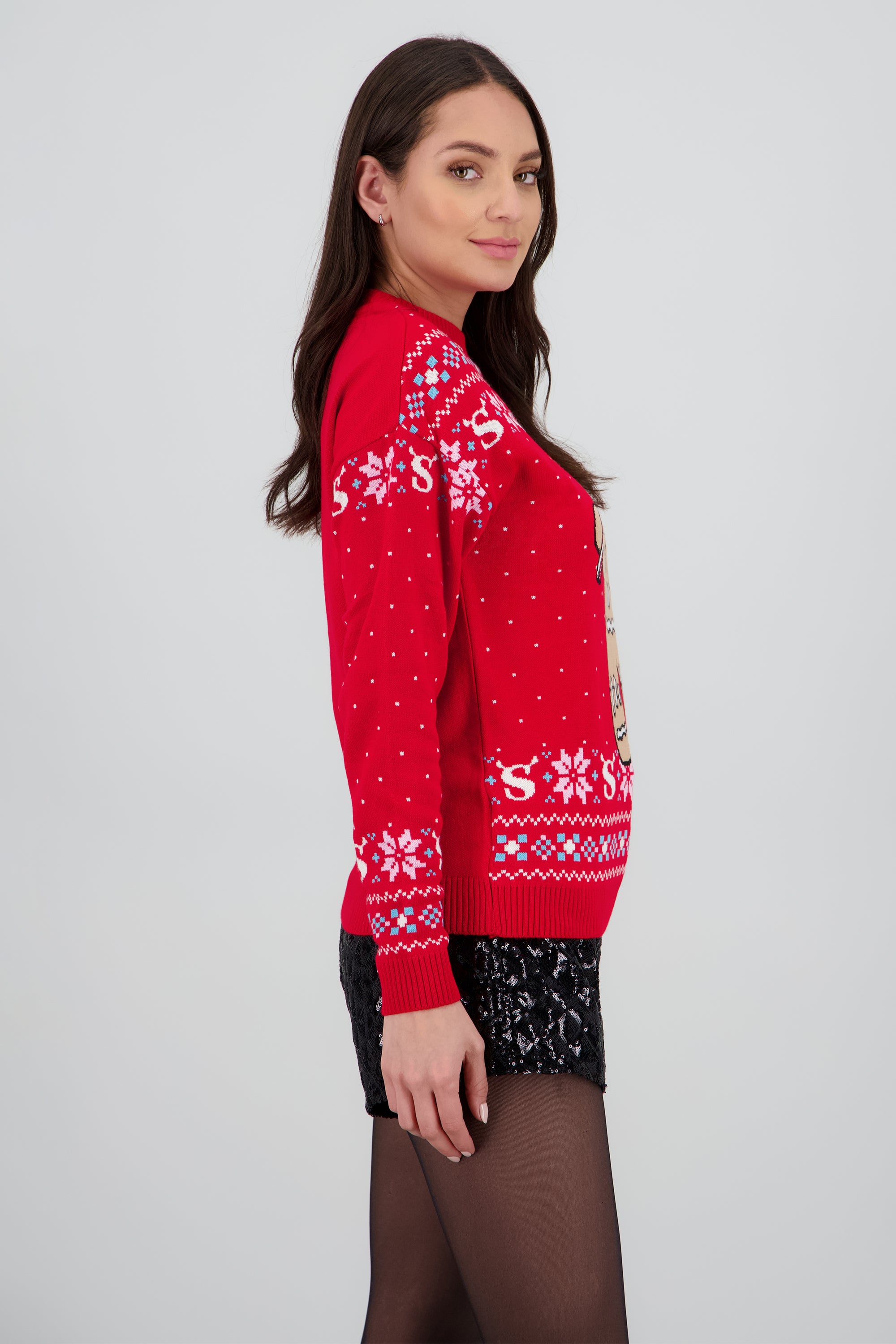 Sueter navideño Gengi Shrek ROJO COMBO