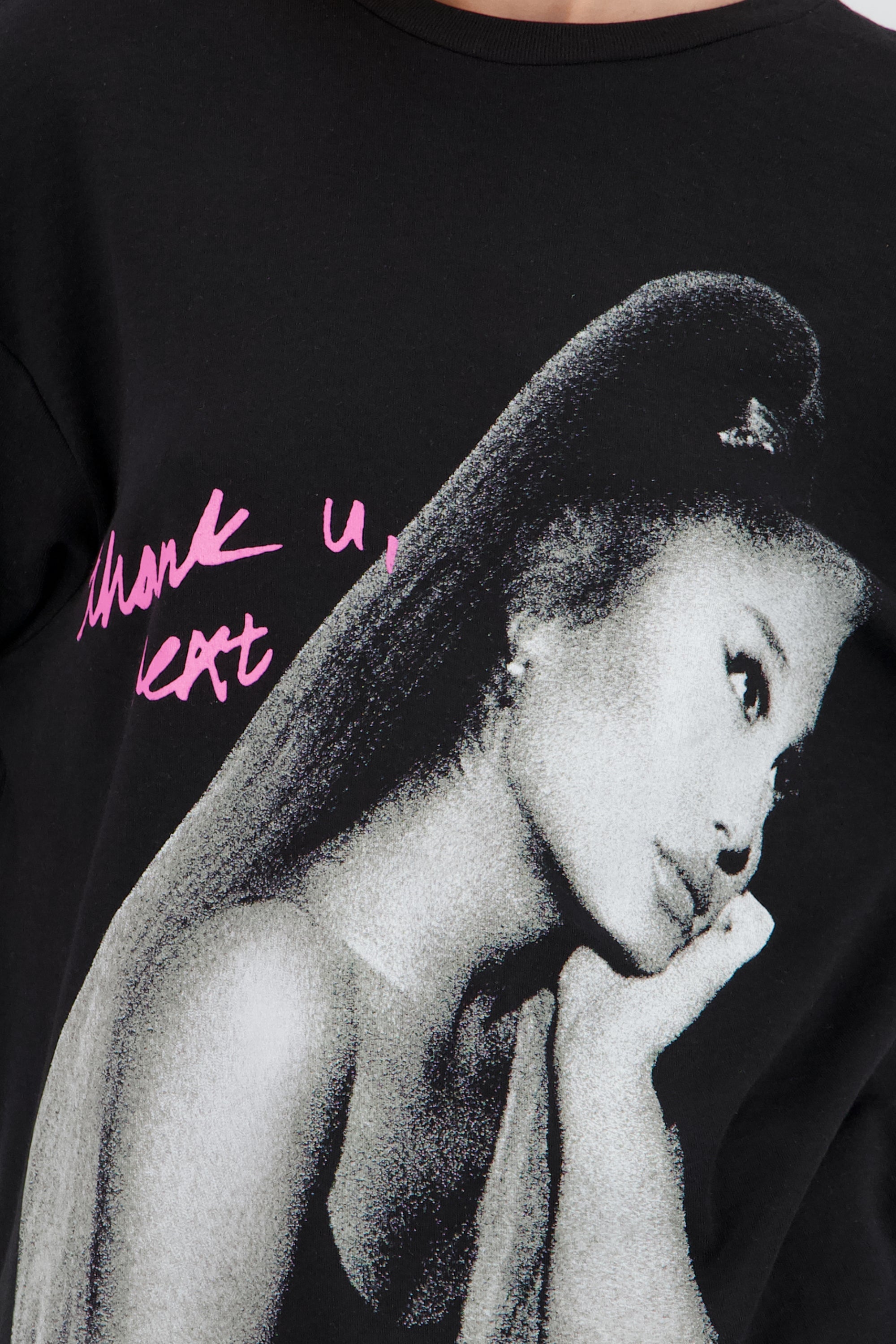 Playera thank u next ariana grande NEGRO