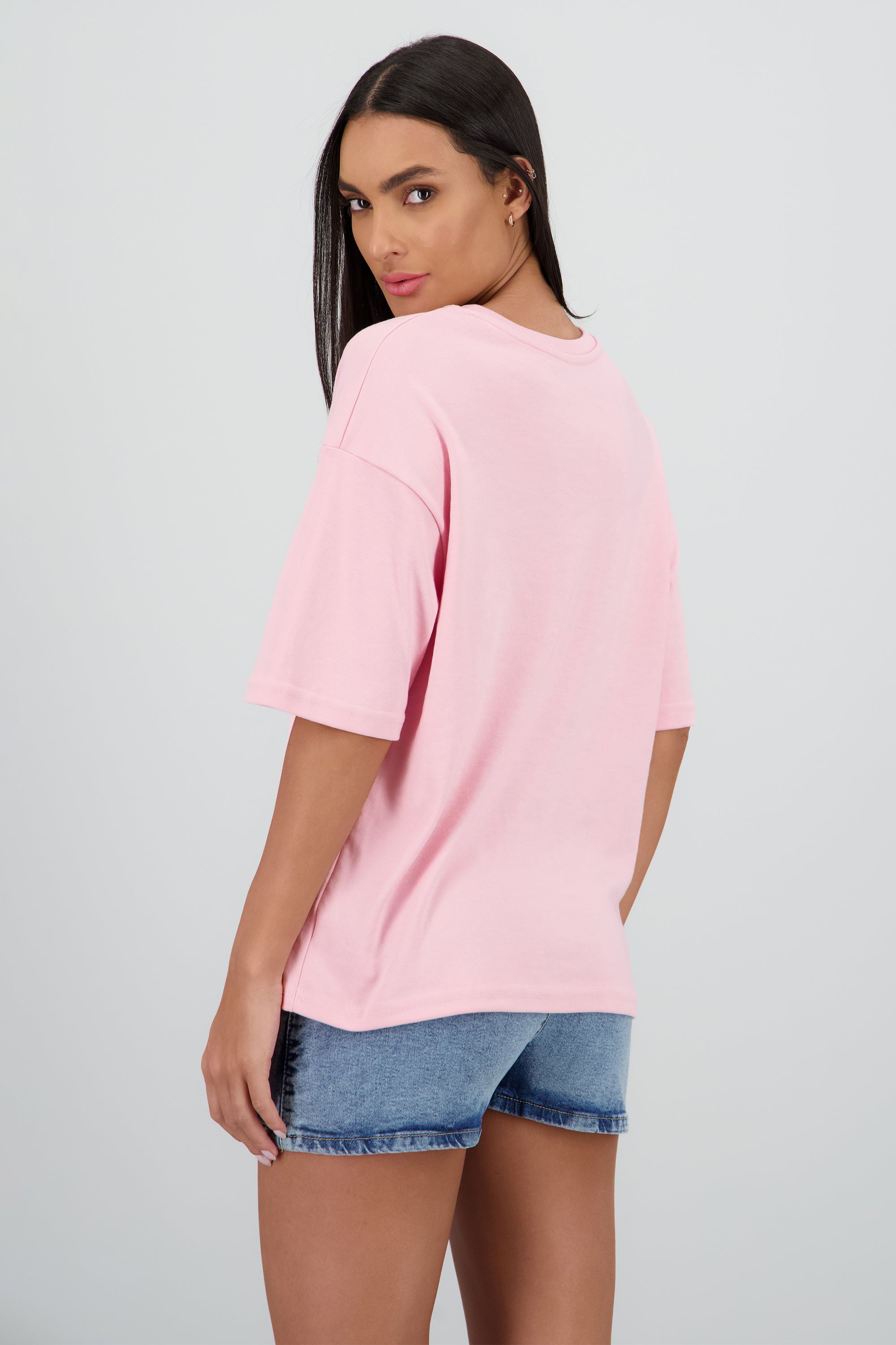 Playera over Troye sivan ROSA PASTEL